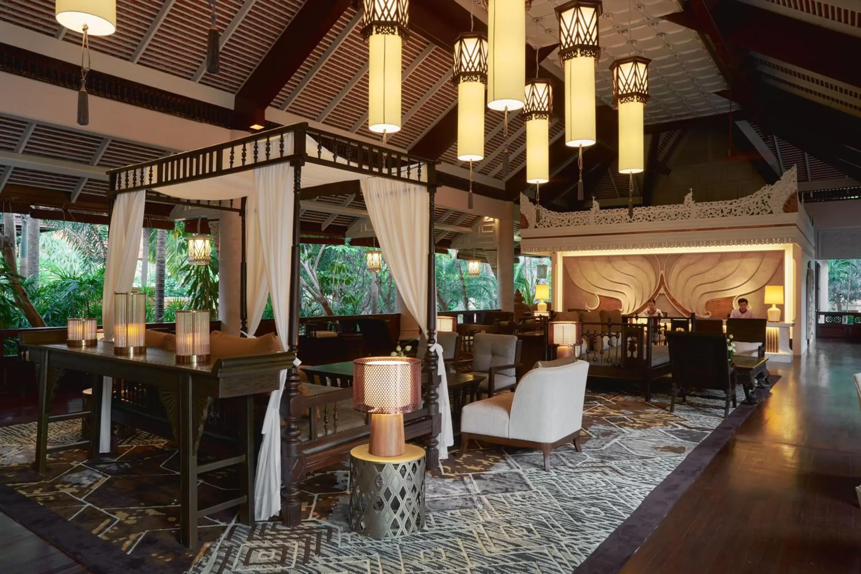 Lobby or reception, Lounge/Bar in Anantara Hua Hin Resort - SHA Certified