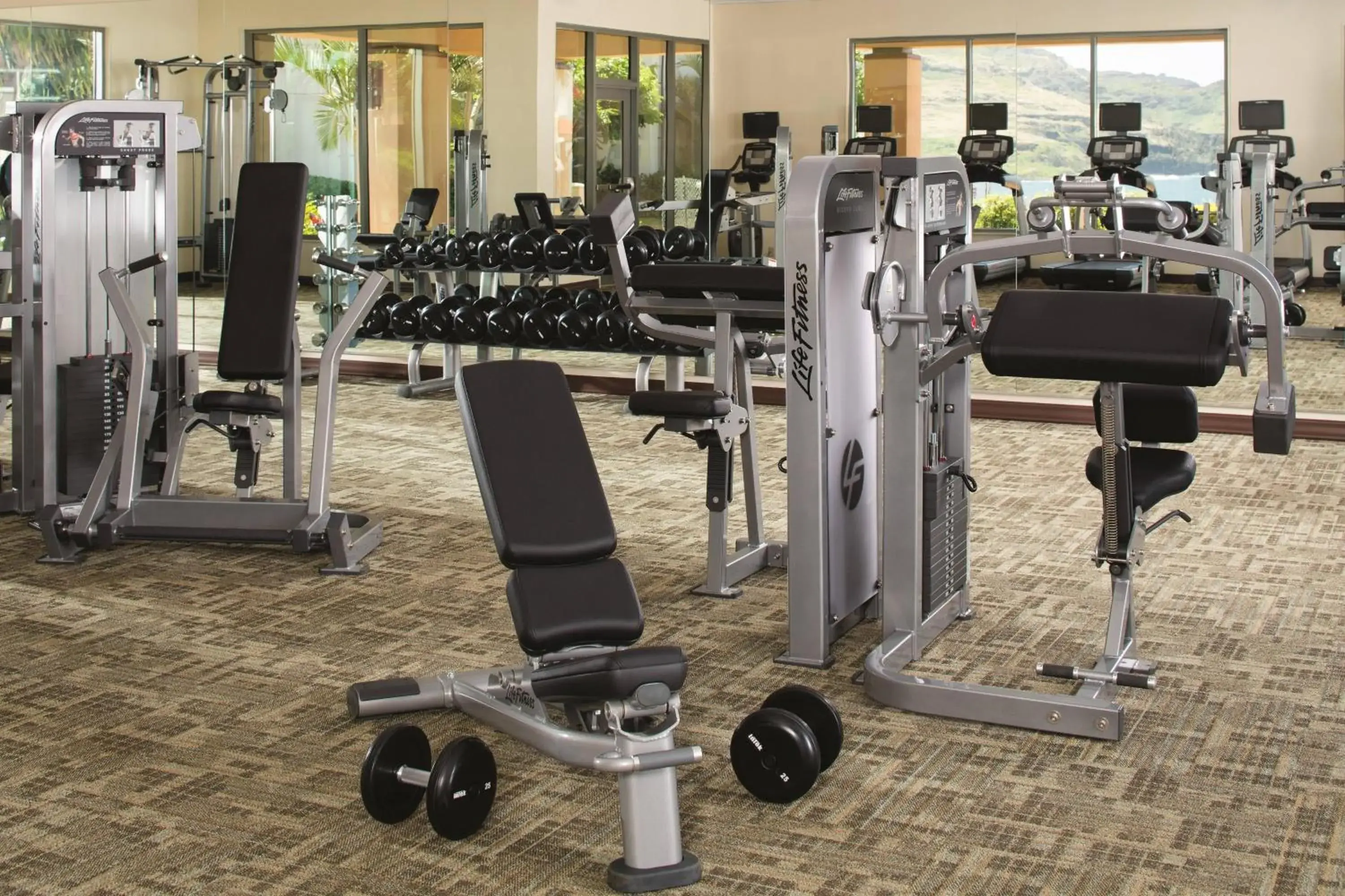 Fitness centre/facilities, Fitness Center/Facilities in Marriott's Kauai Lagoons - Kalanipu'u