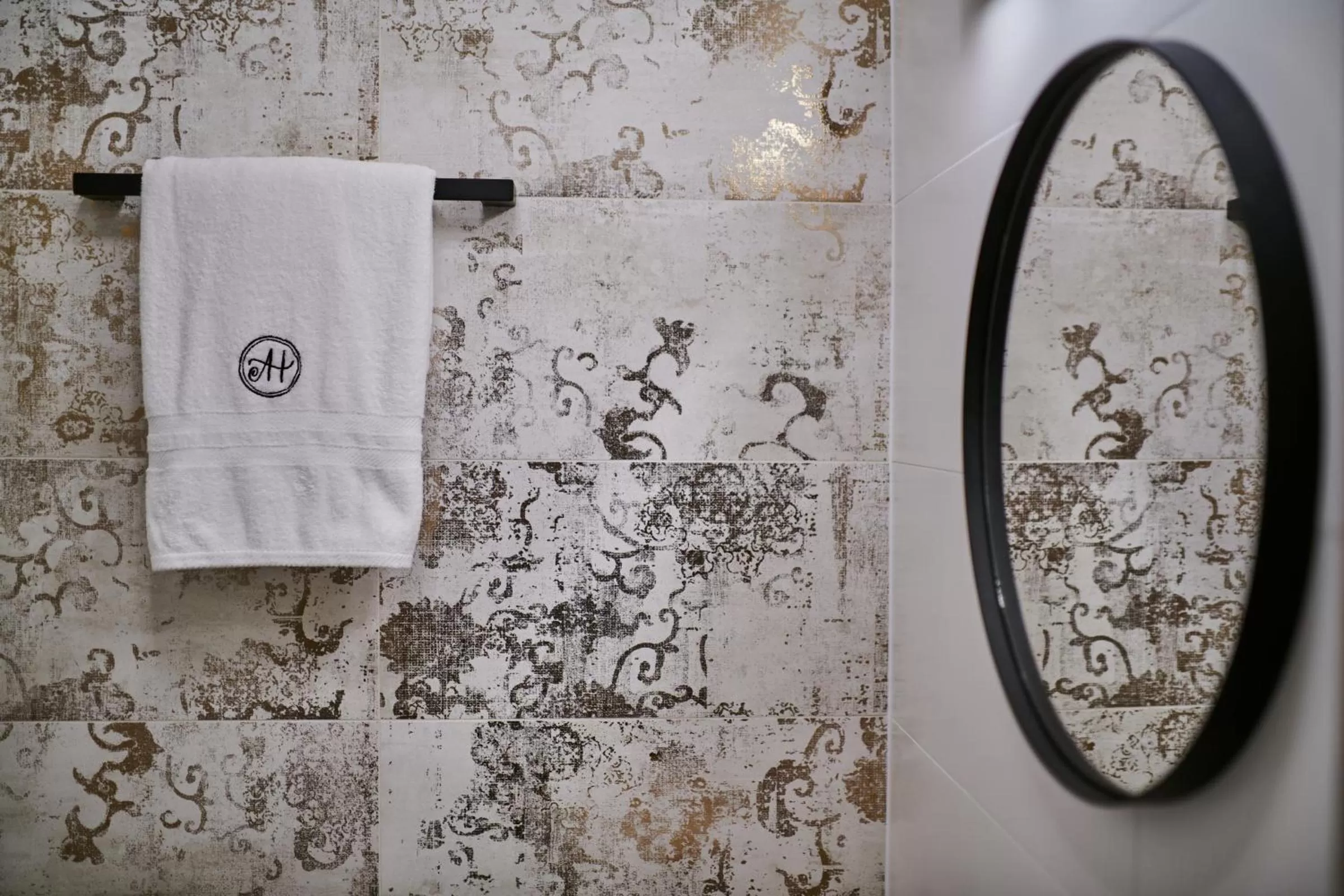 Bathroom in Hotel Alfréd a Hermína