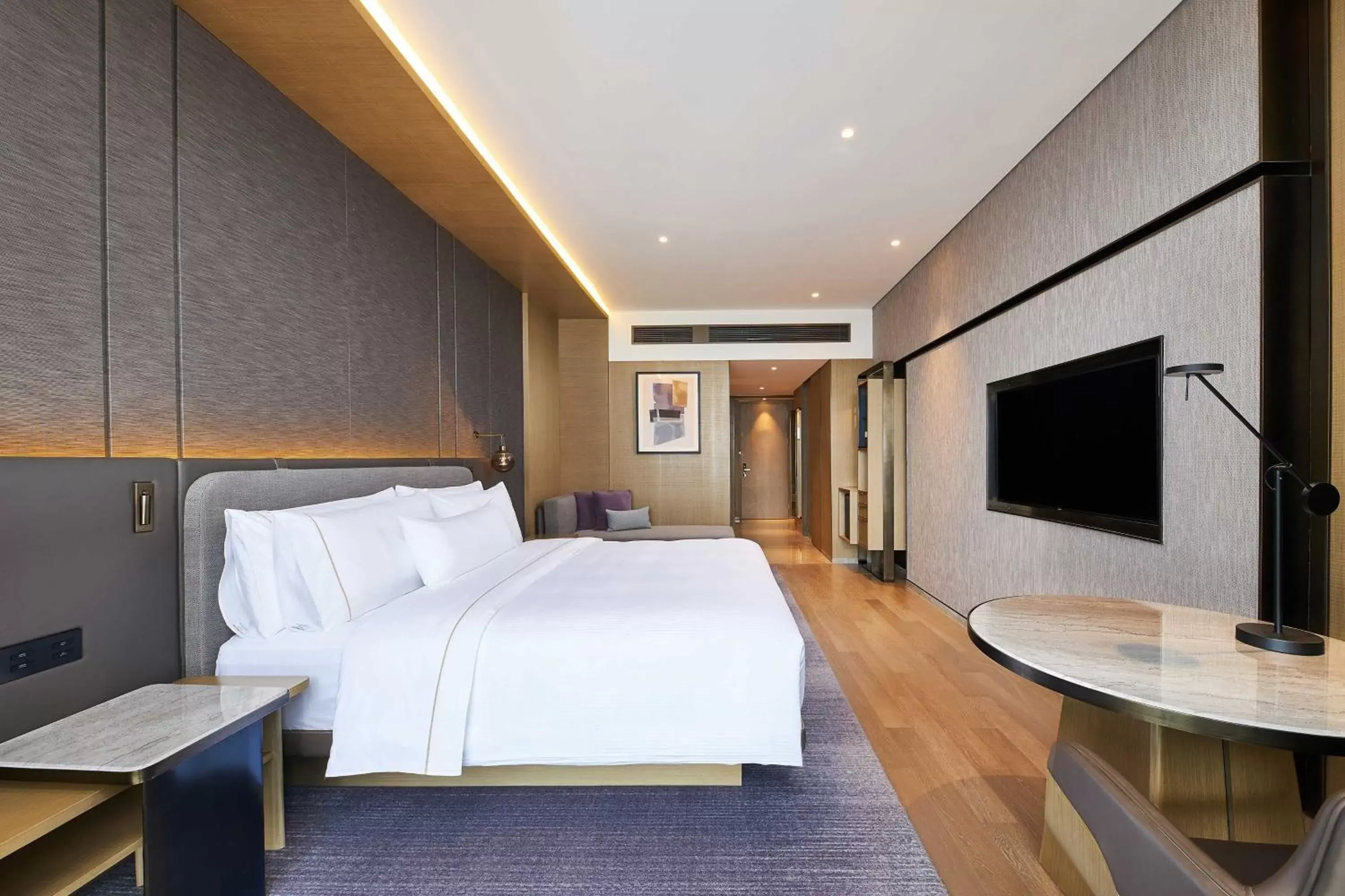 Photo of the whole room, Bed in The Westin Zhongshan Guzhen