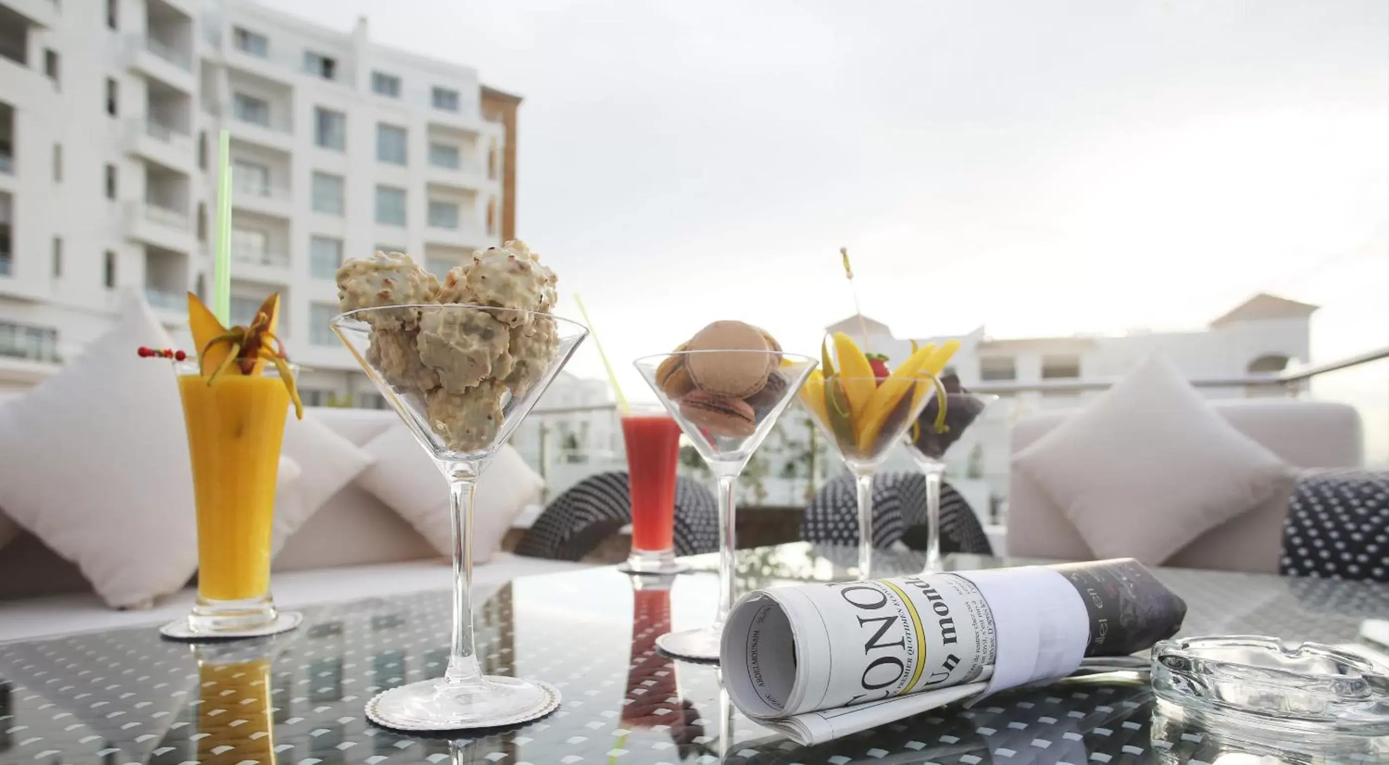Drinks in Grand Mogador Sea View & Spa