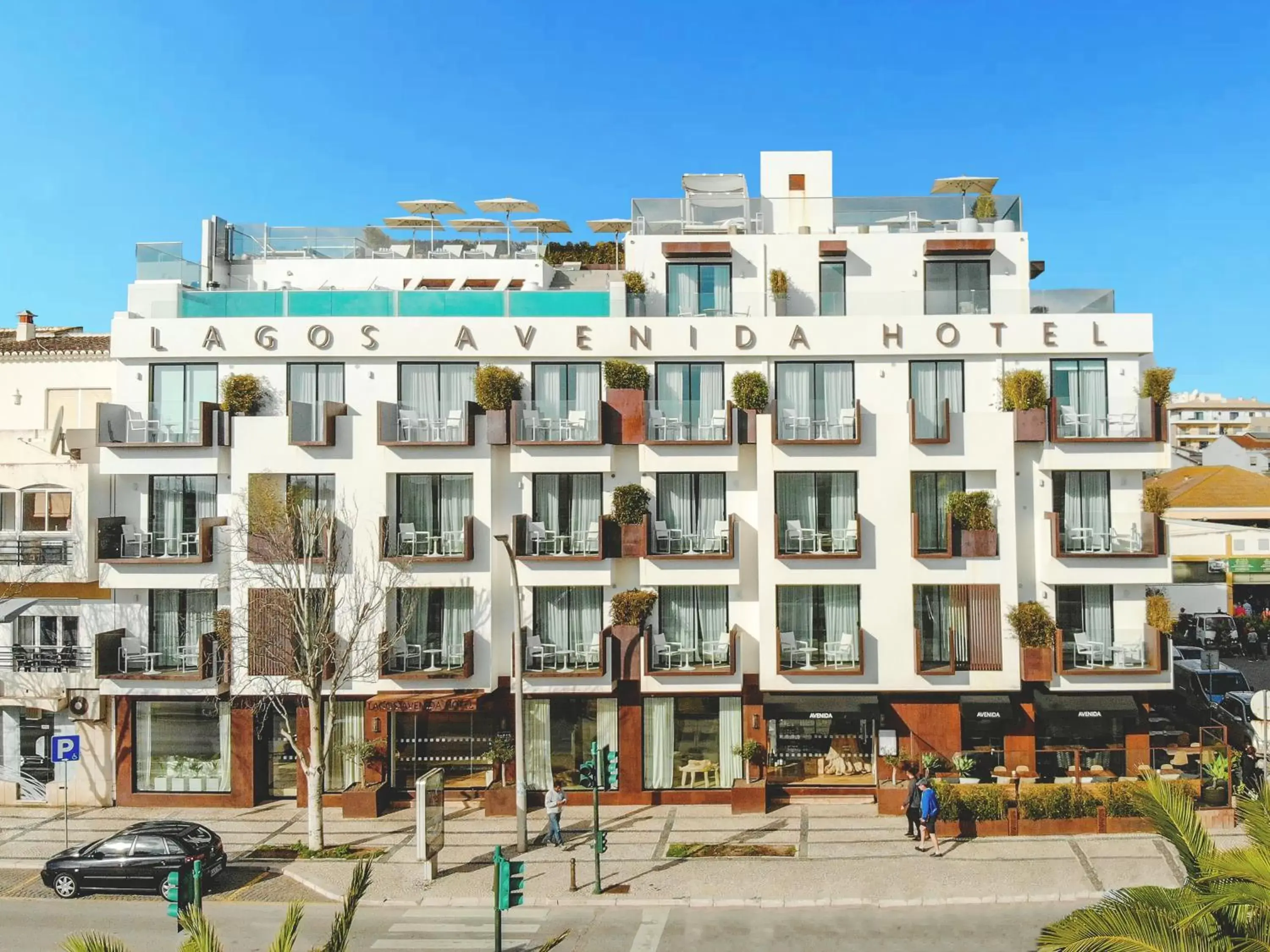 Facade/entrance, Property Building in Lagos Avenida Hotel