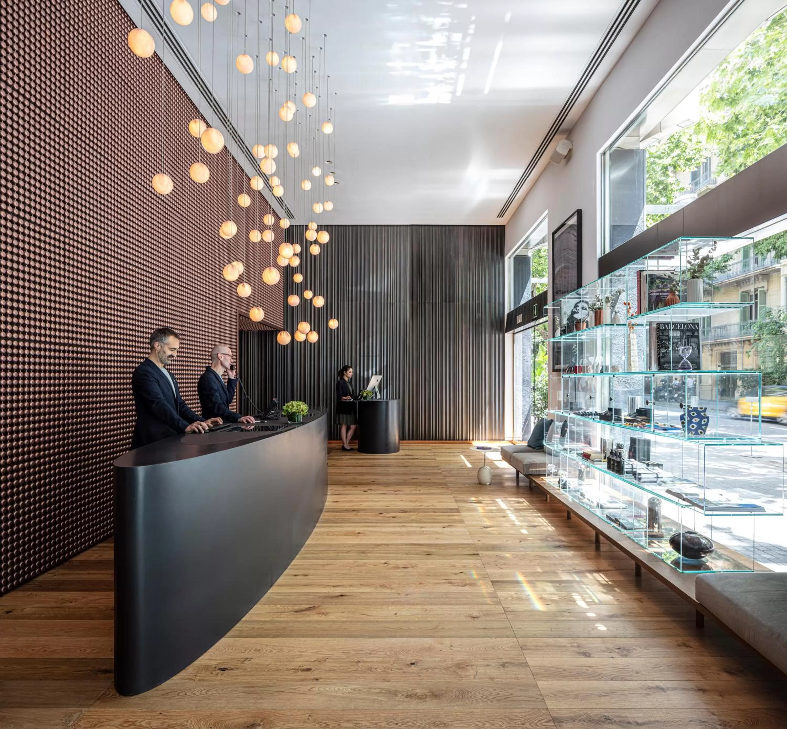 Lobby or reception in Sir Victor Hotel, part of Sircle Collection