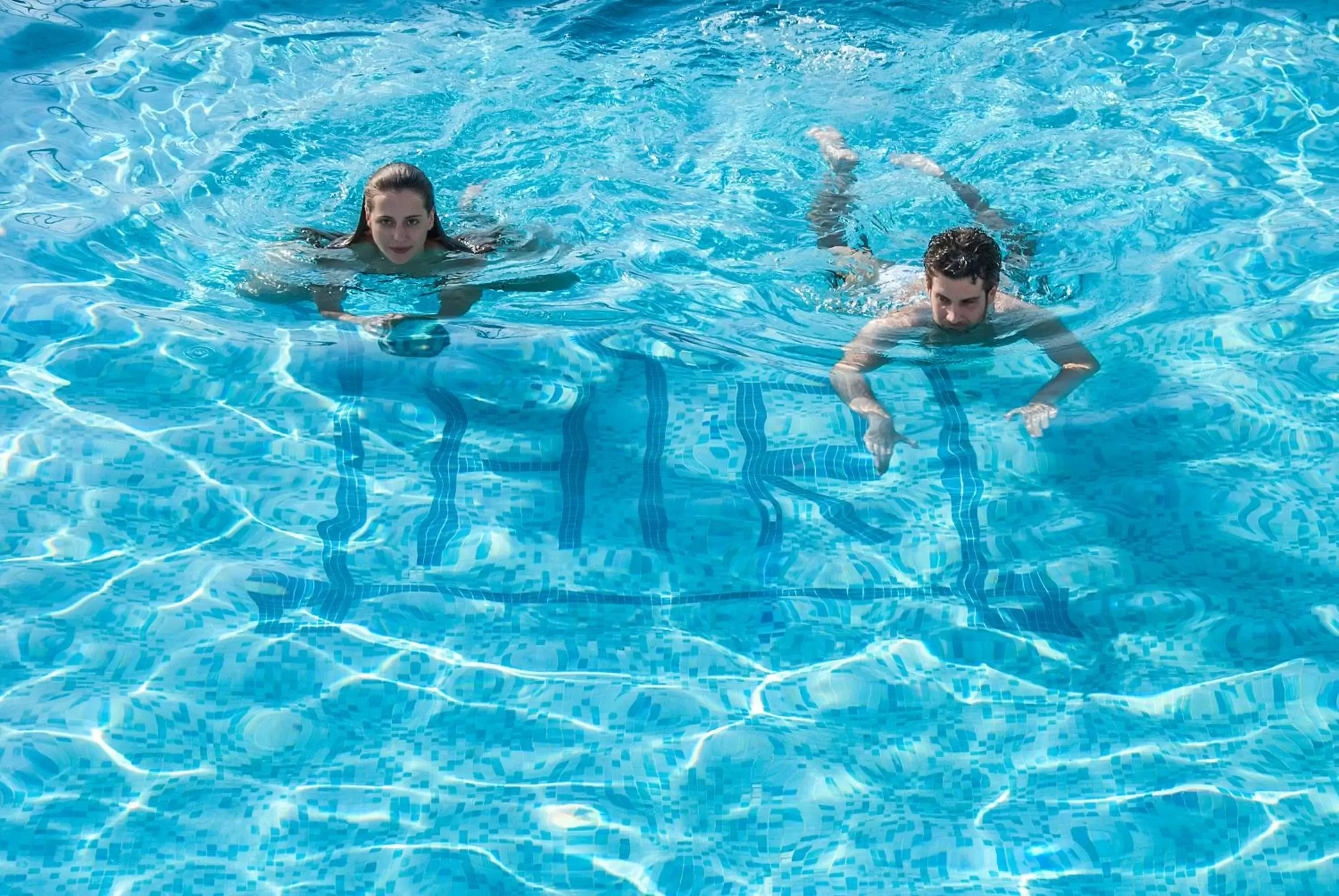 Open Air Bath, Swimming Pool in Hotel Terme Roma
