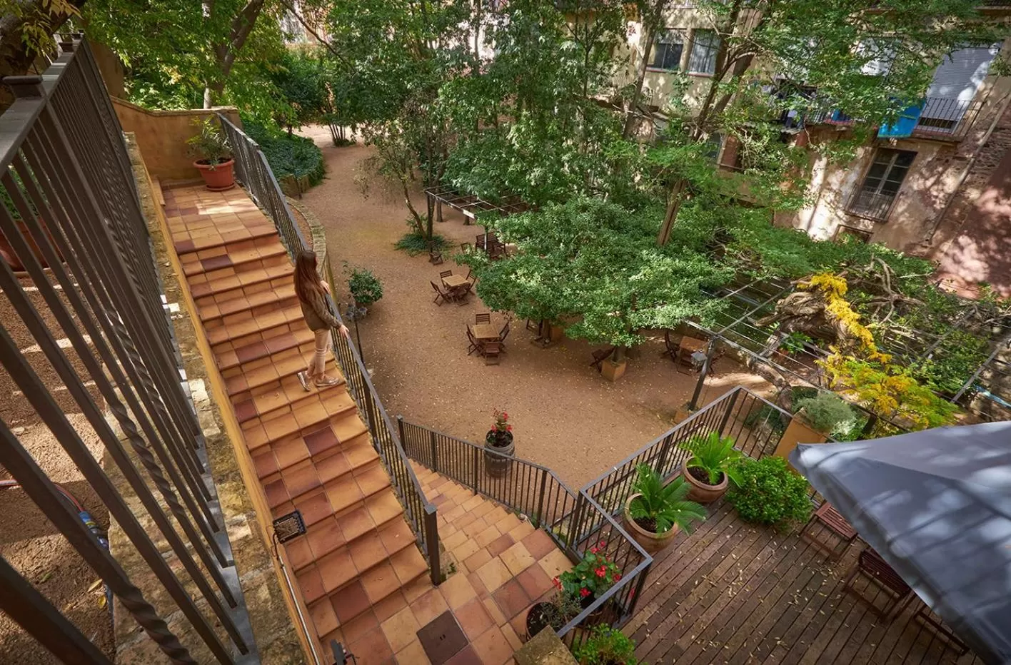 Garden in Hotel-Hostal Sport