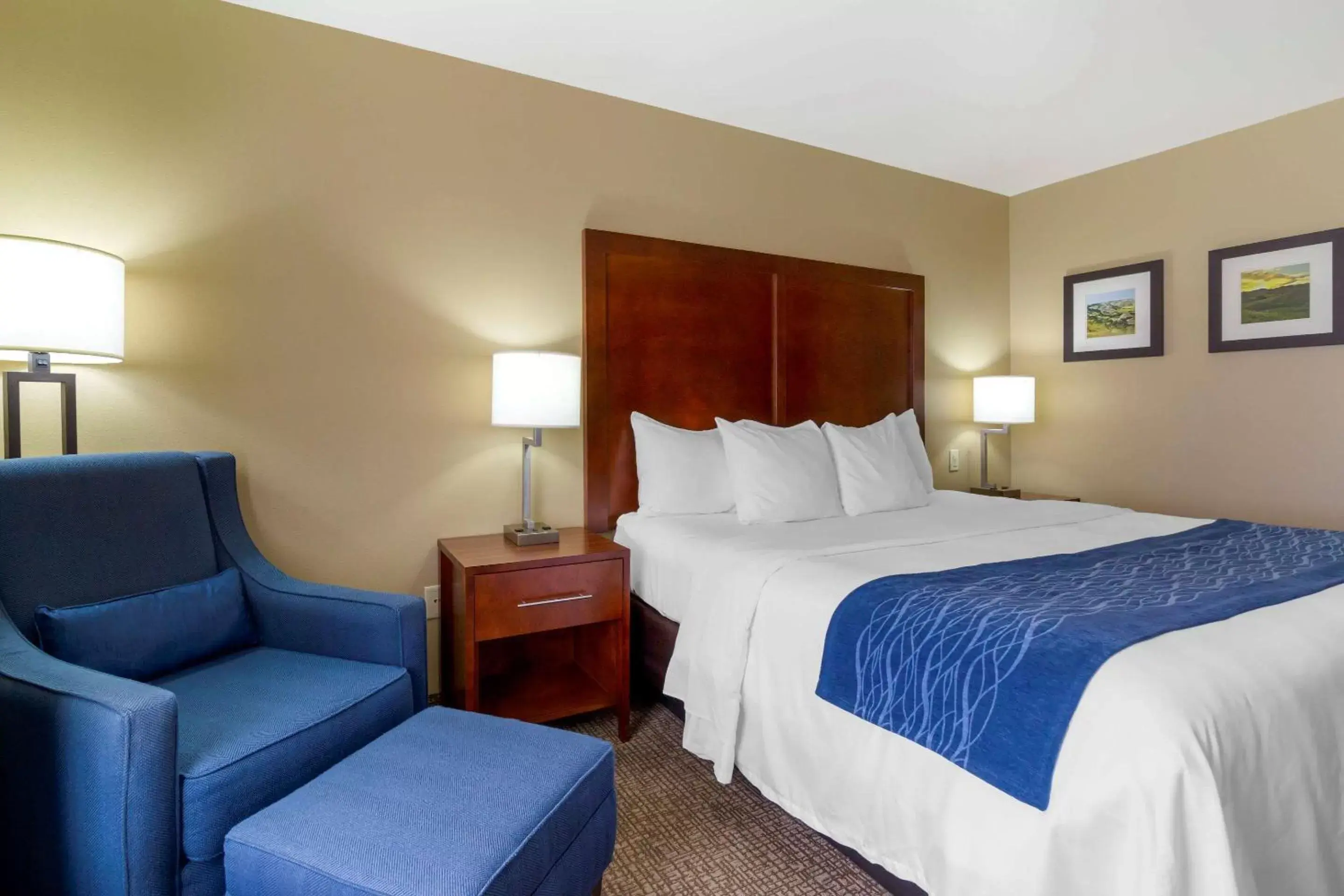 Photo of the whole room, Bed in Comfort Inn & Suites Mandan - Bismarck