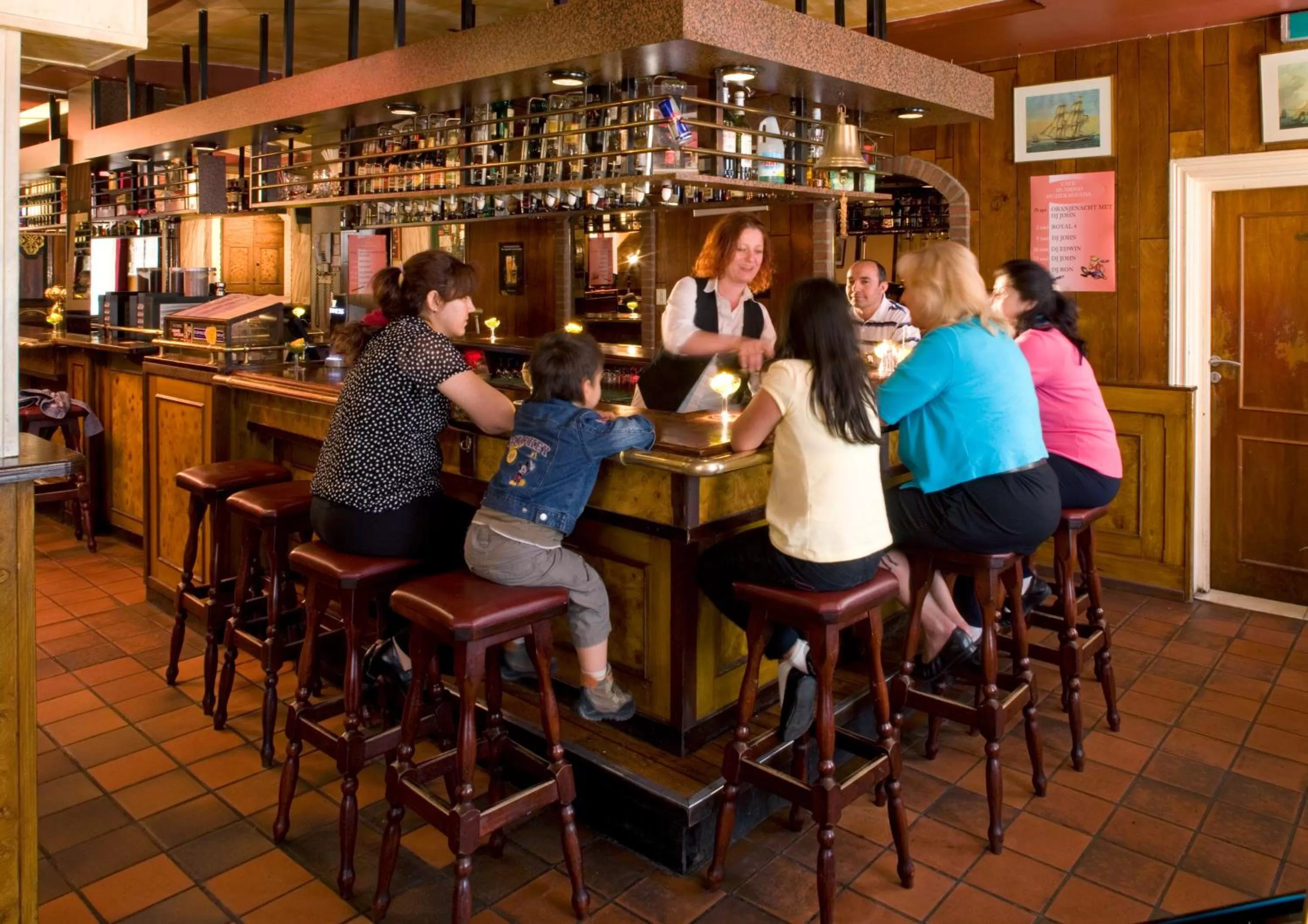 People in Atlas Village Brielle