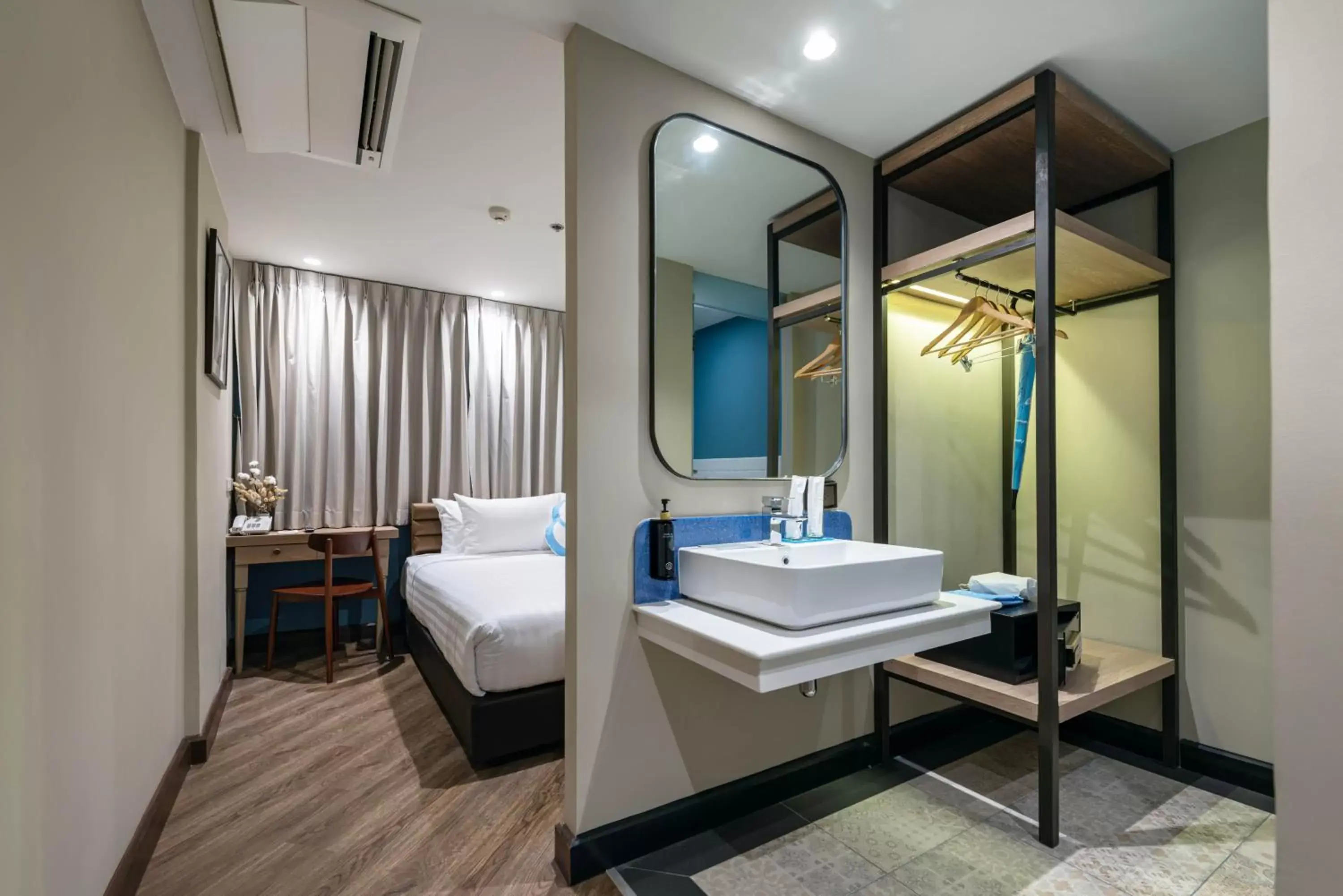 Bedroom, Bathroom in The Cotton Saladaeng Hotel