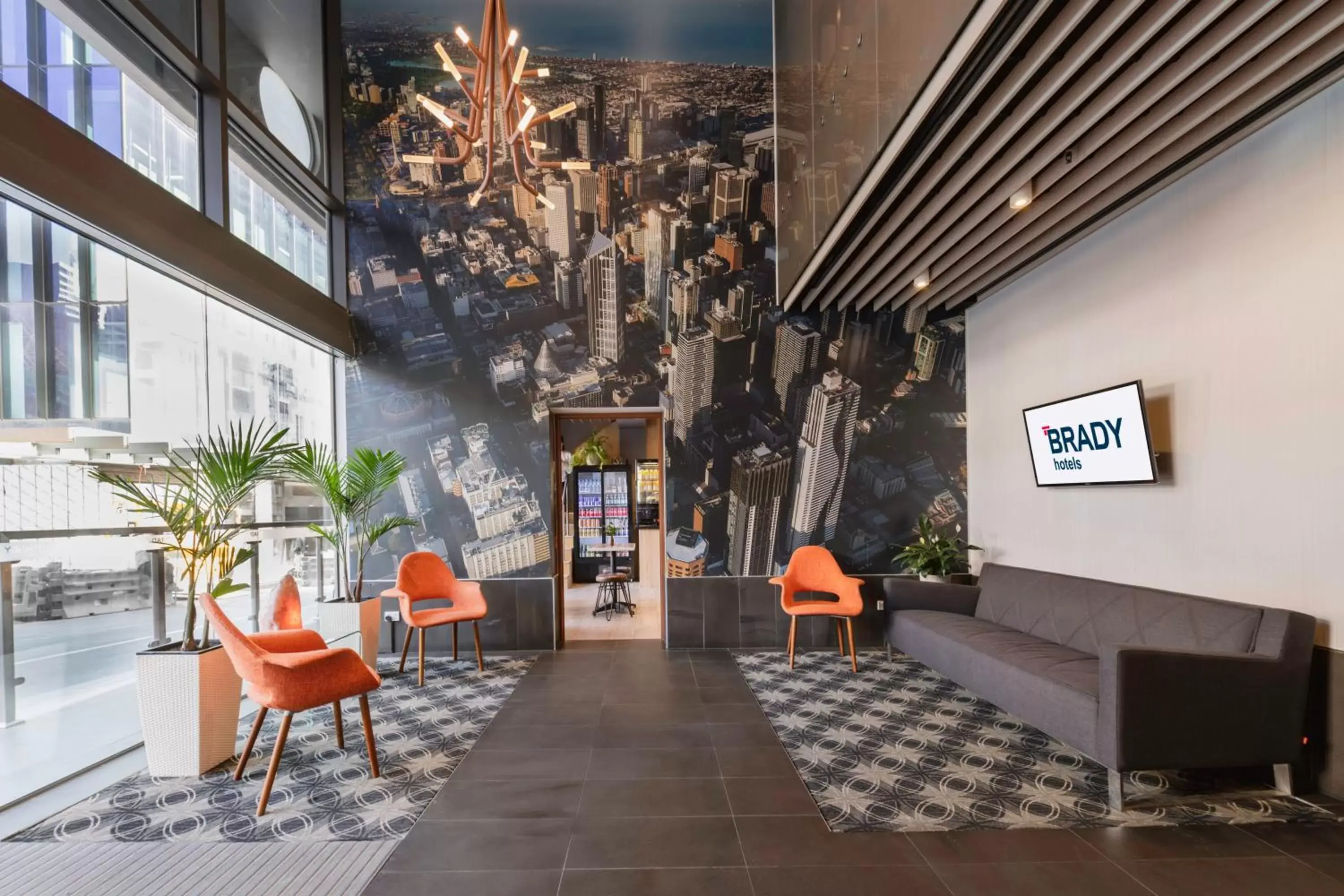 Lobby or reception, Lobby/Reception in Brady Hotels Central Melbourne