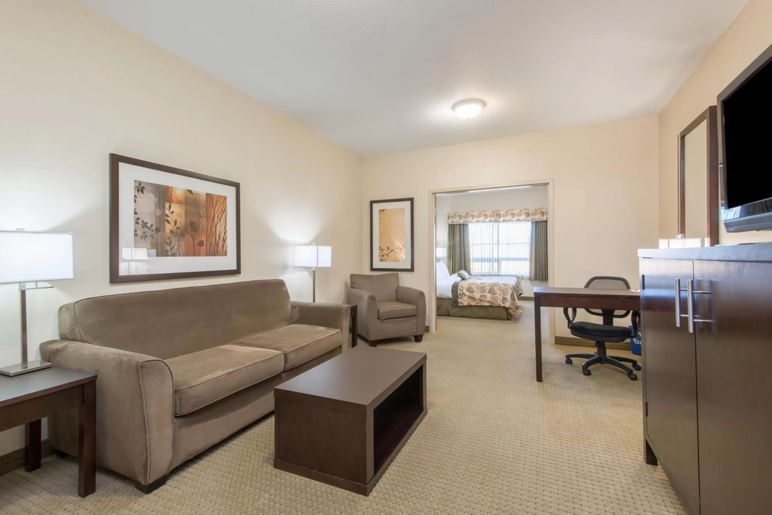 Living room, Seating Area in Ramada by Wyndham Lac La Biche