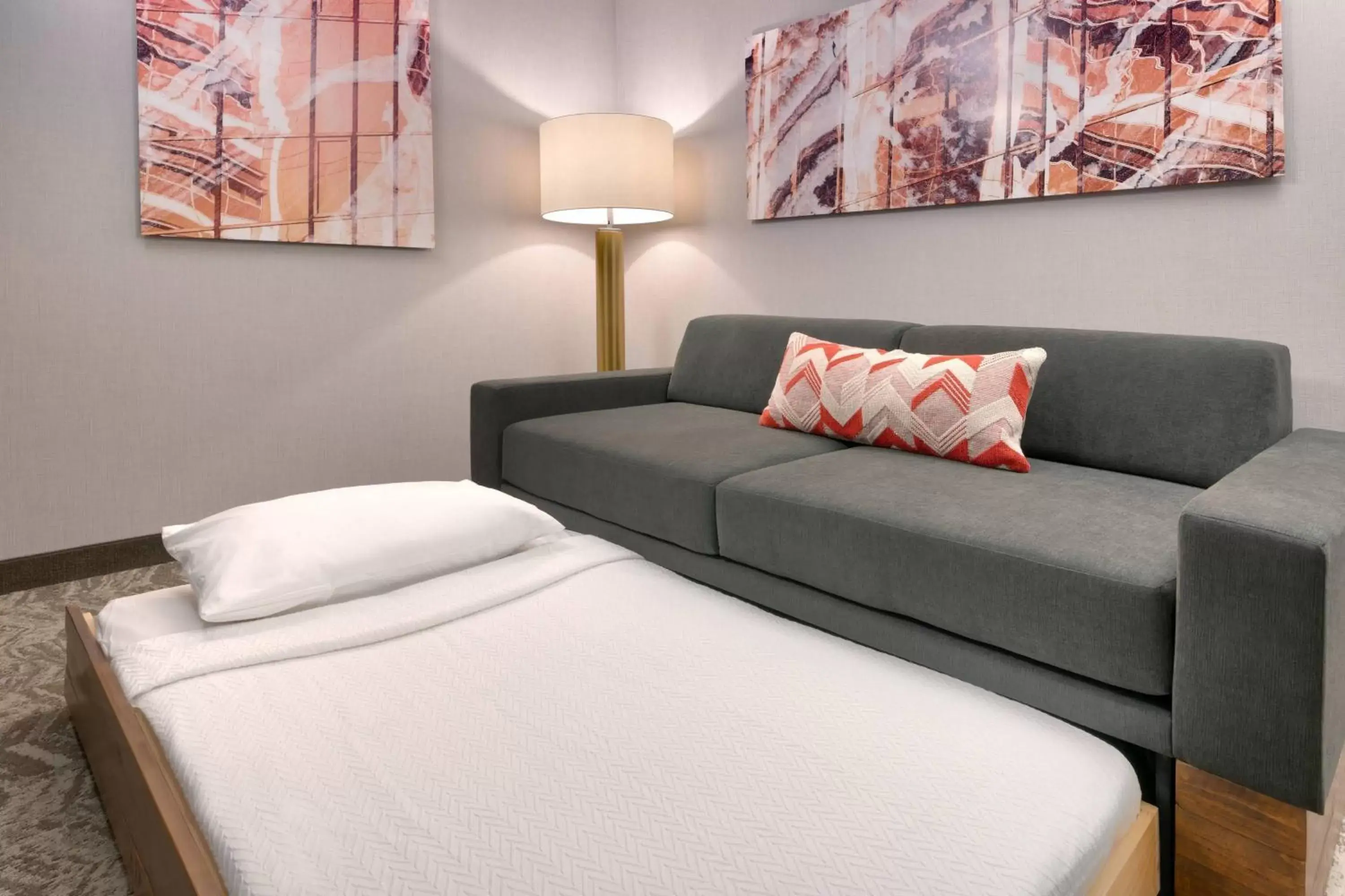 Bedroom, Bed in SpringHill Suites by Marriott Salt Lake City Sugar House