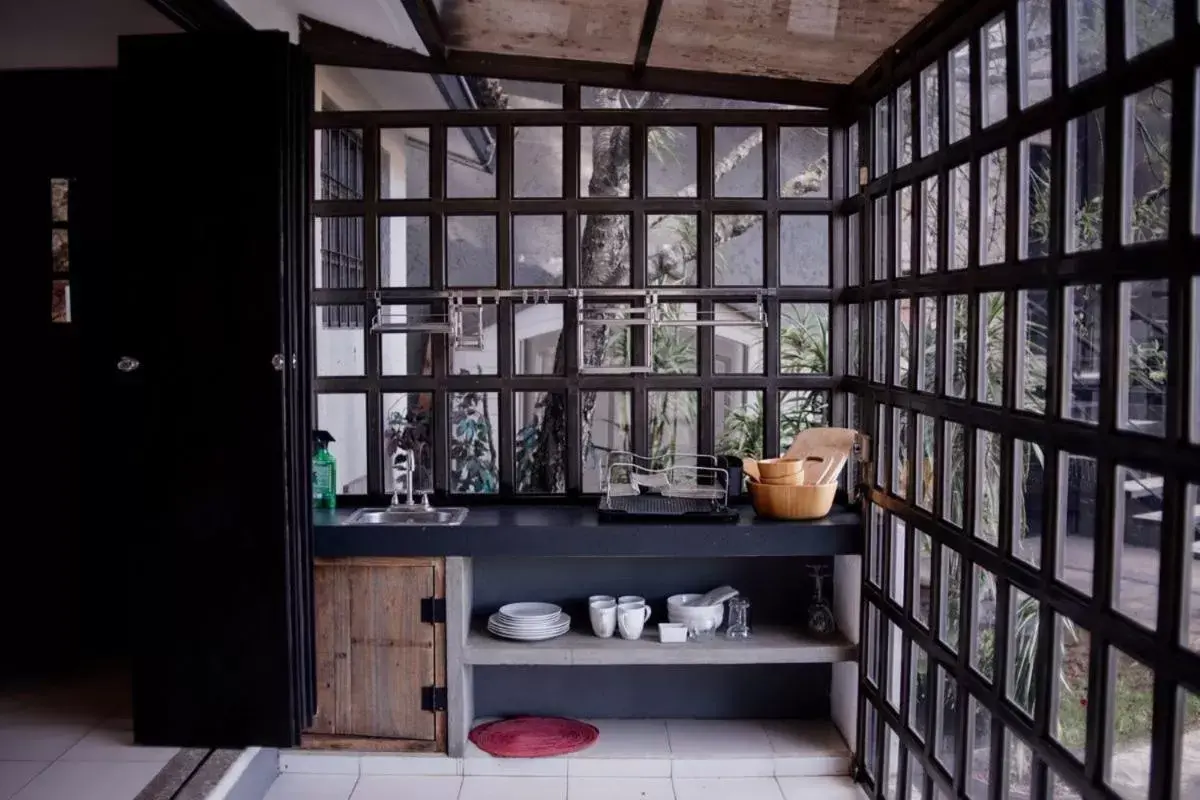 Kitchen or kitchenette in Hotel Rocaval San Cristóbal de las Casas