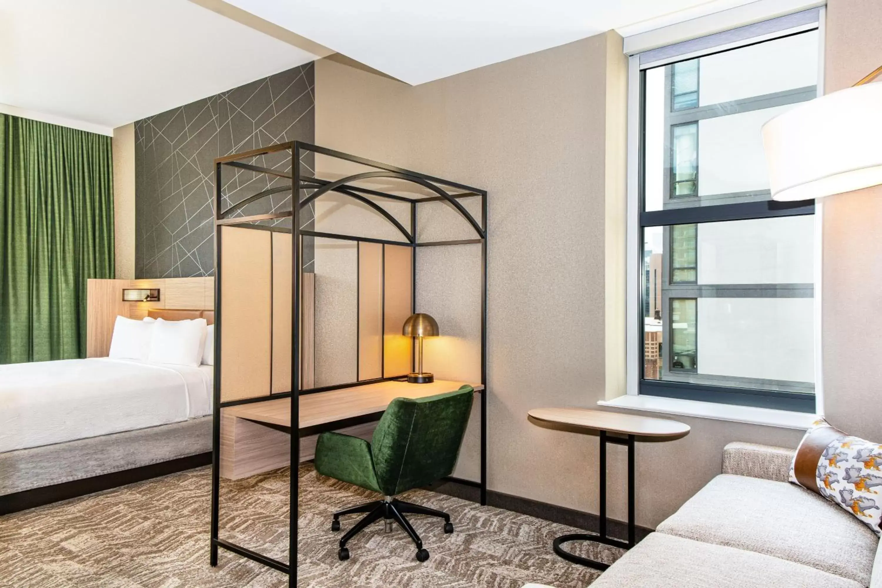 Bedroom, Bed in SpringHill Suites by Marriott Baltimore Downtown Convention Center Area