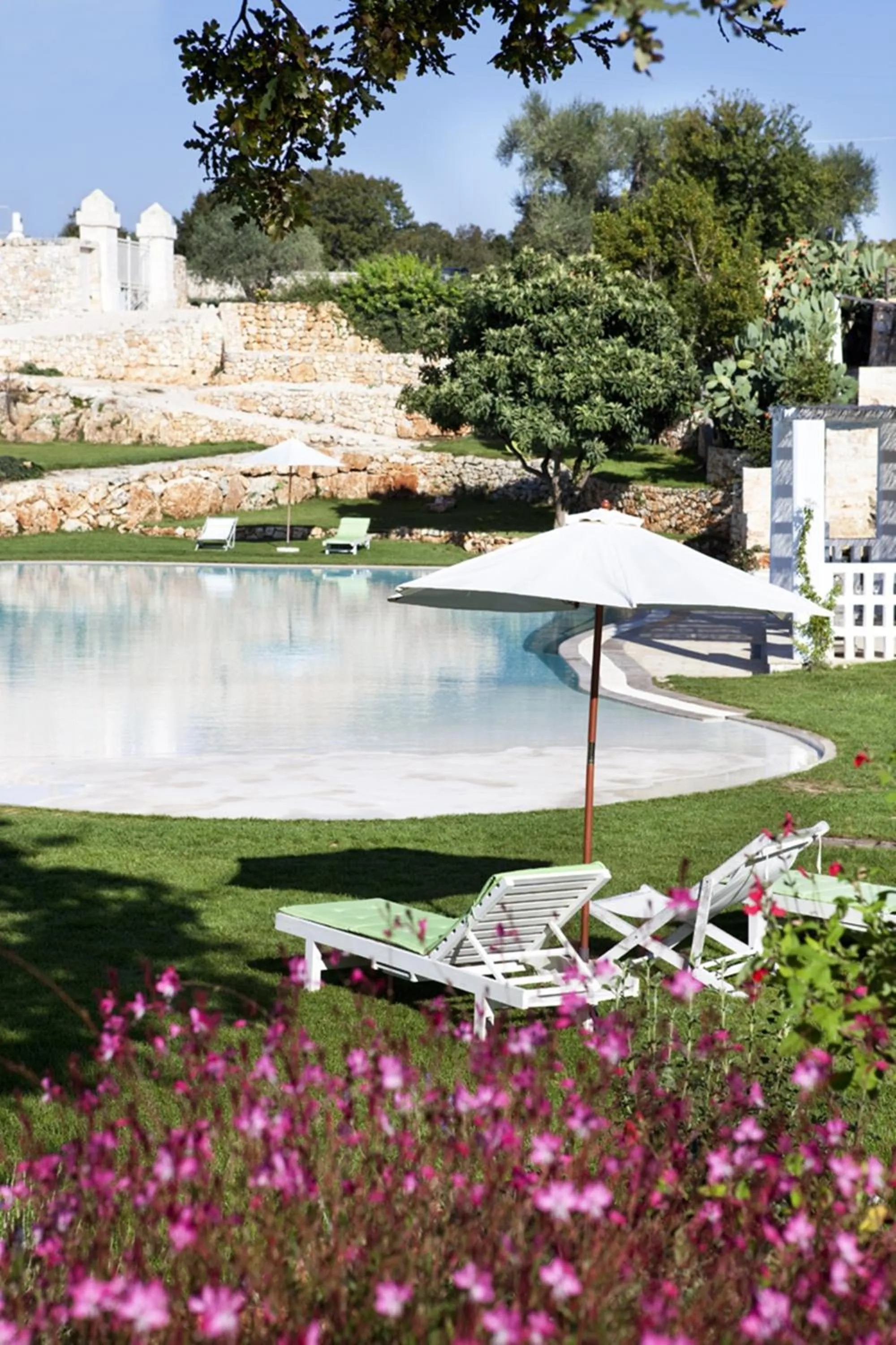 Swimming pool in Masseria Cervarolo