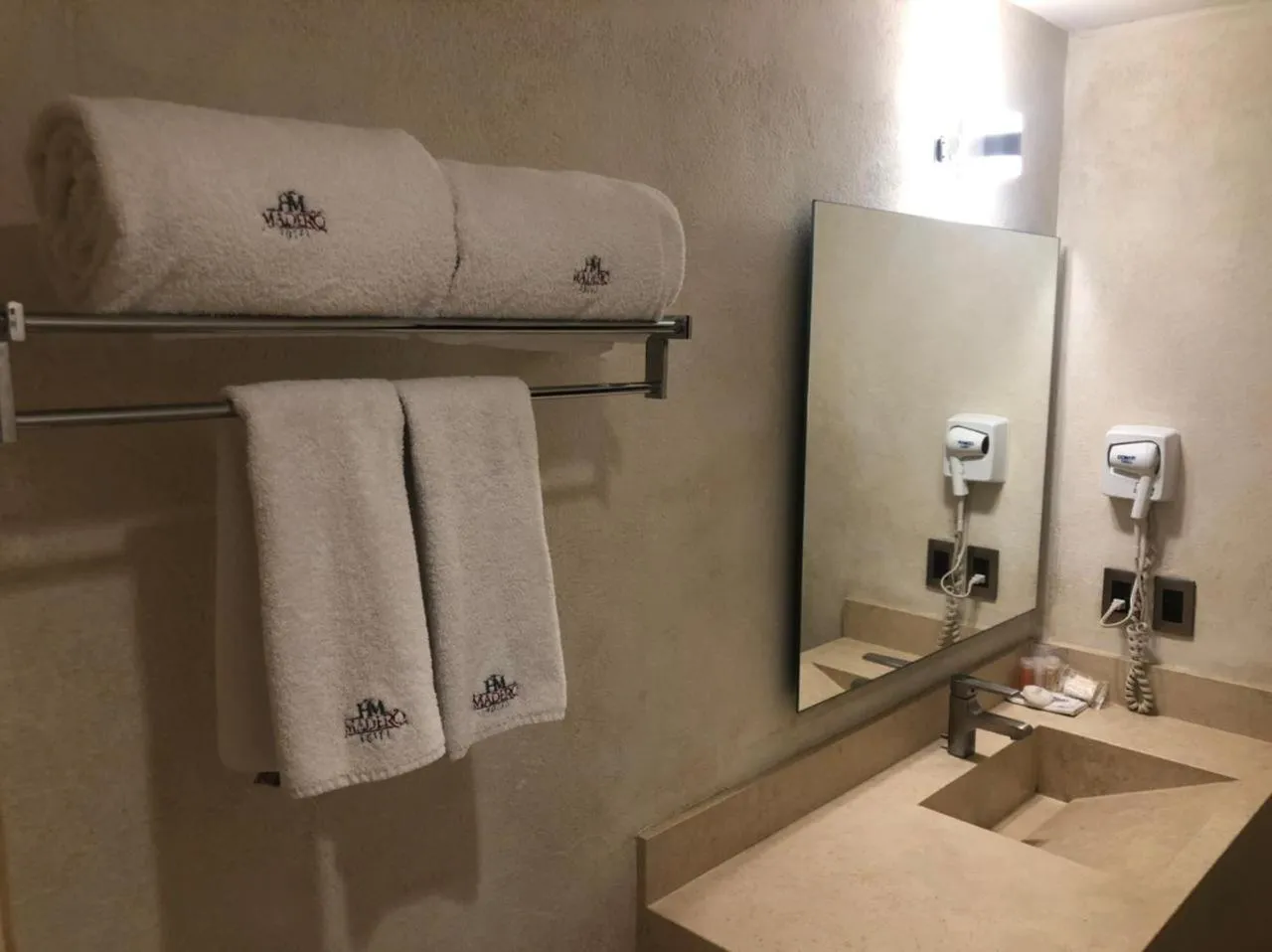 Bathroom in Hotel Madero