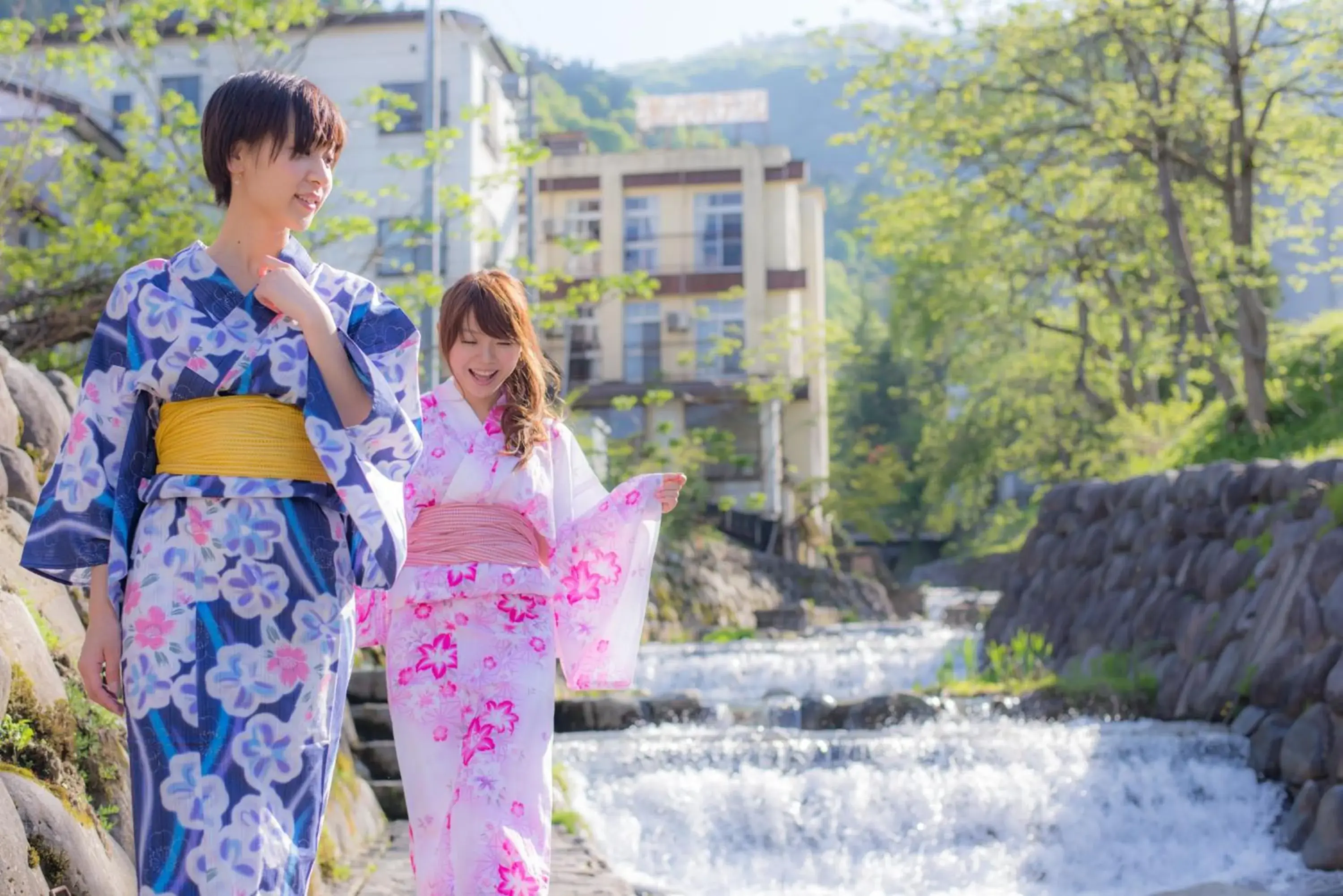 Summer, Family in Yuzawa Grand Hotel