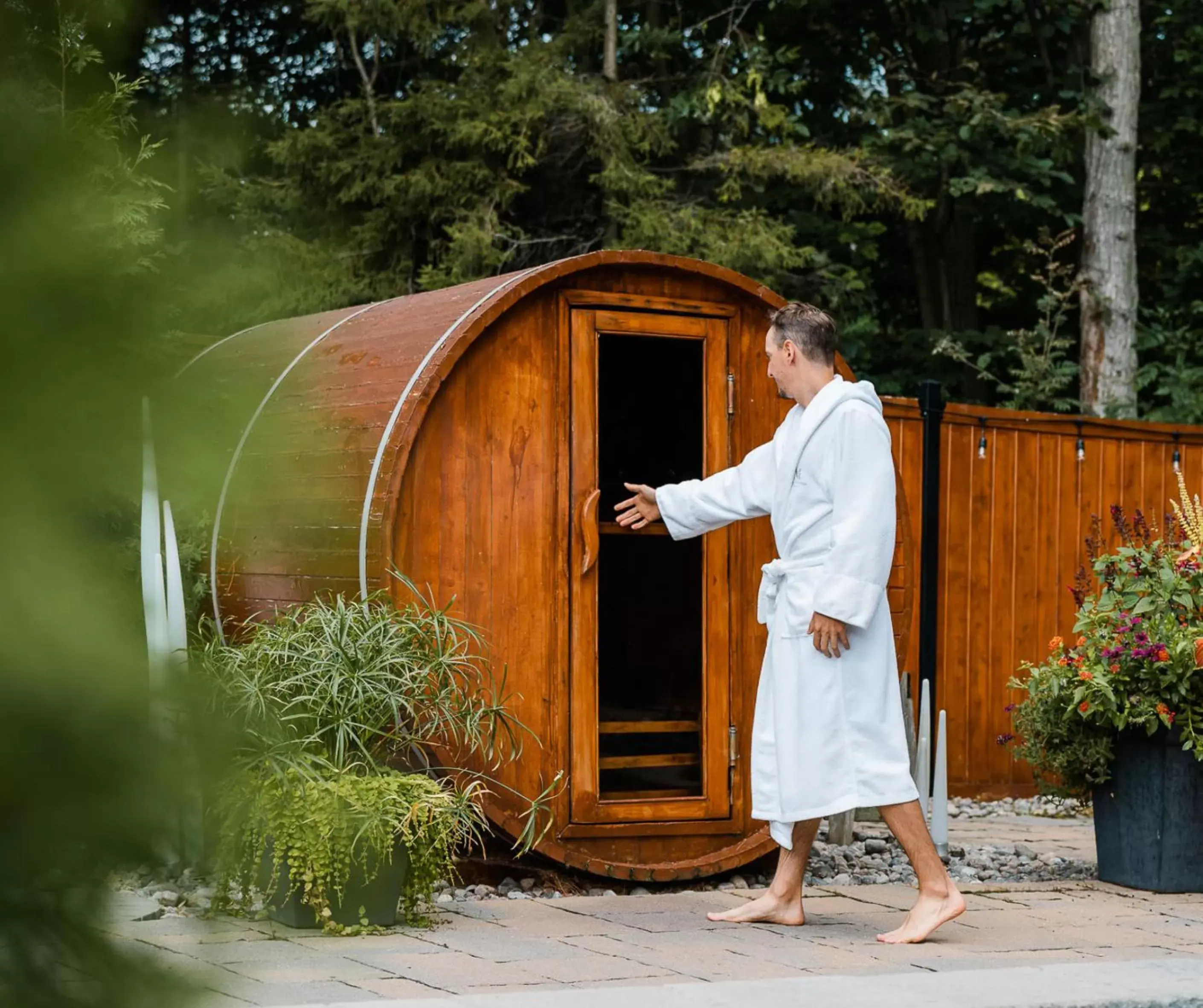 Sauna in Hotel Montfort Nicolet