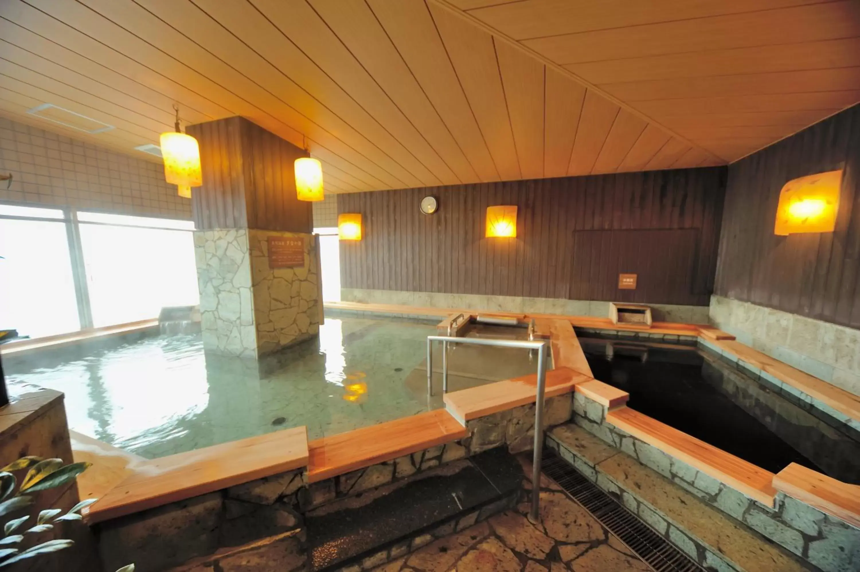 Hot Spring Bath in Tennen Onsen Taho-no-Yu Dormy Inn Niigata