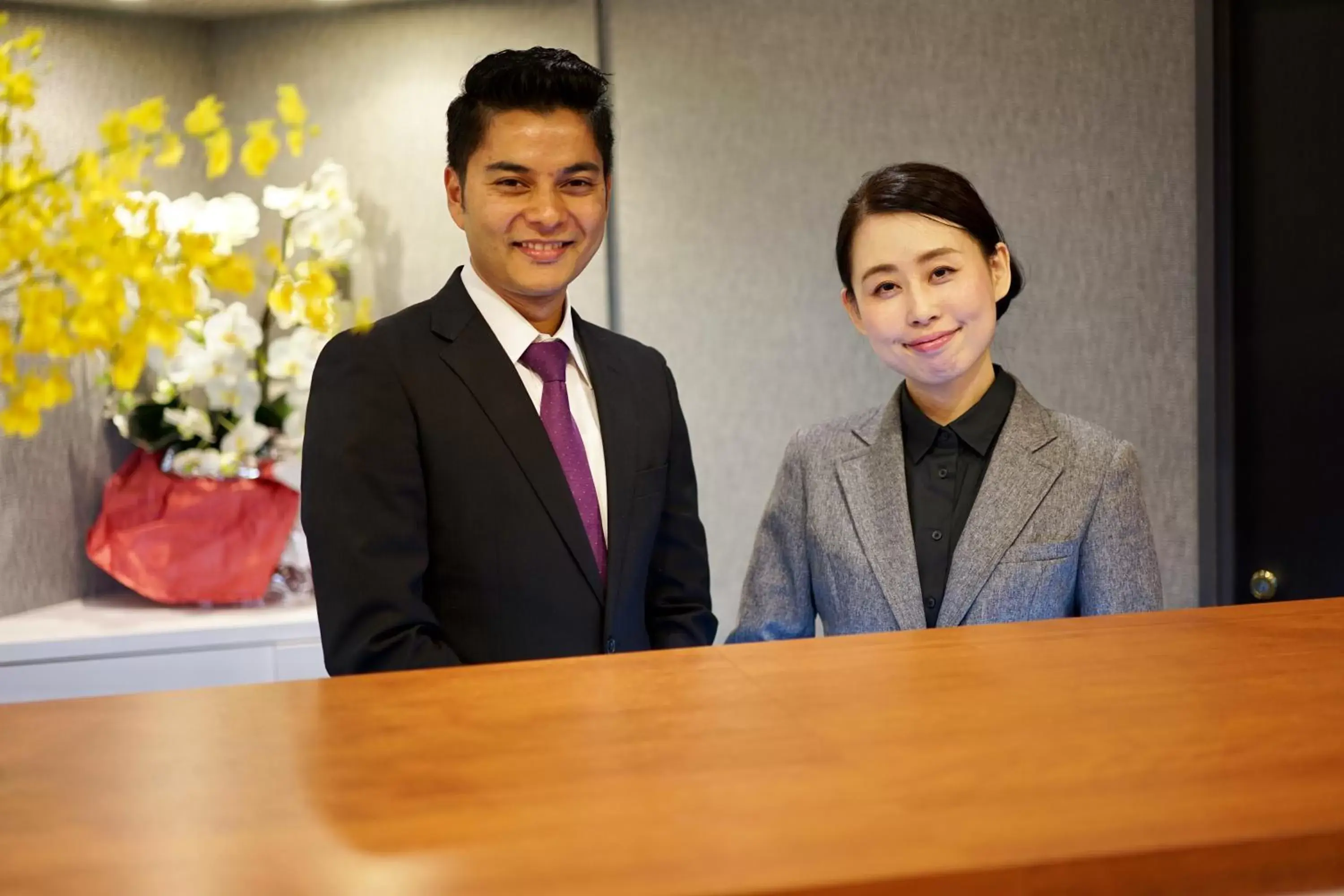 Staff, Lobby/Reception in Beppu Daiiti Hotel