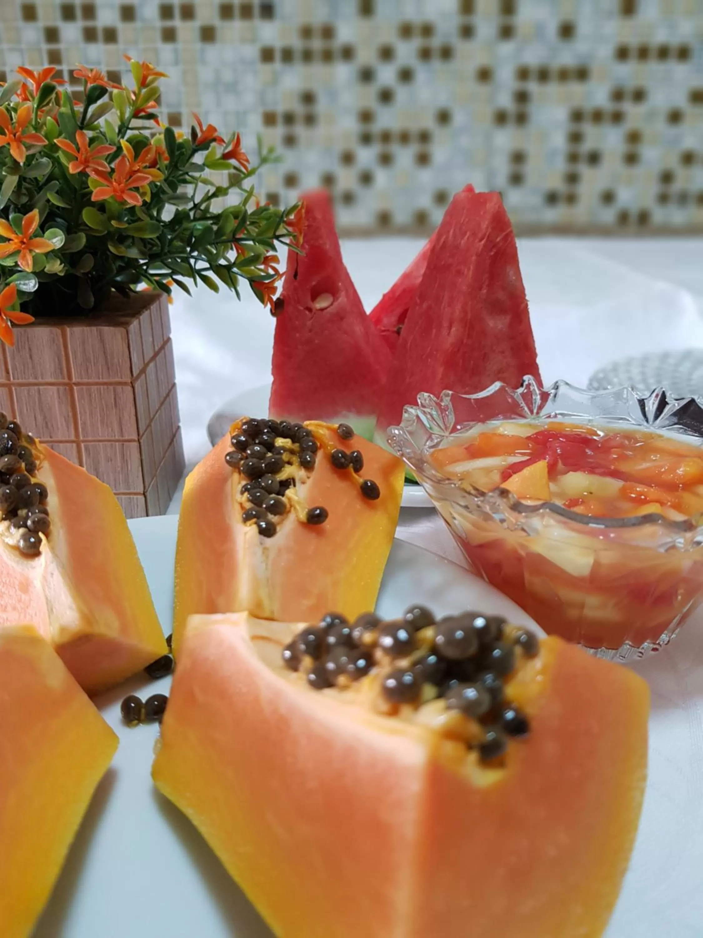 Breakfast in Hotel Recreio dos Bandeirantes