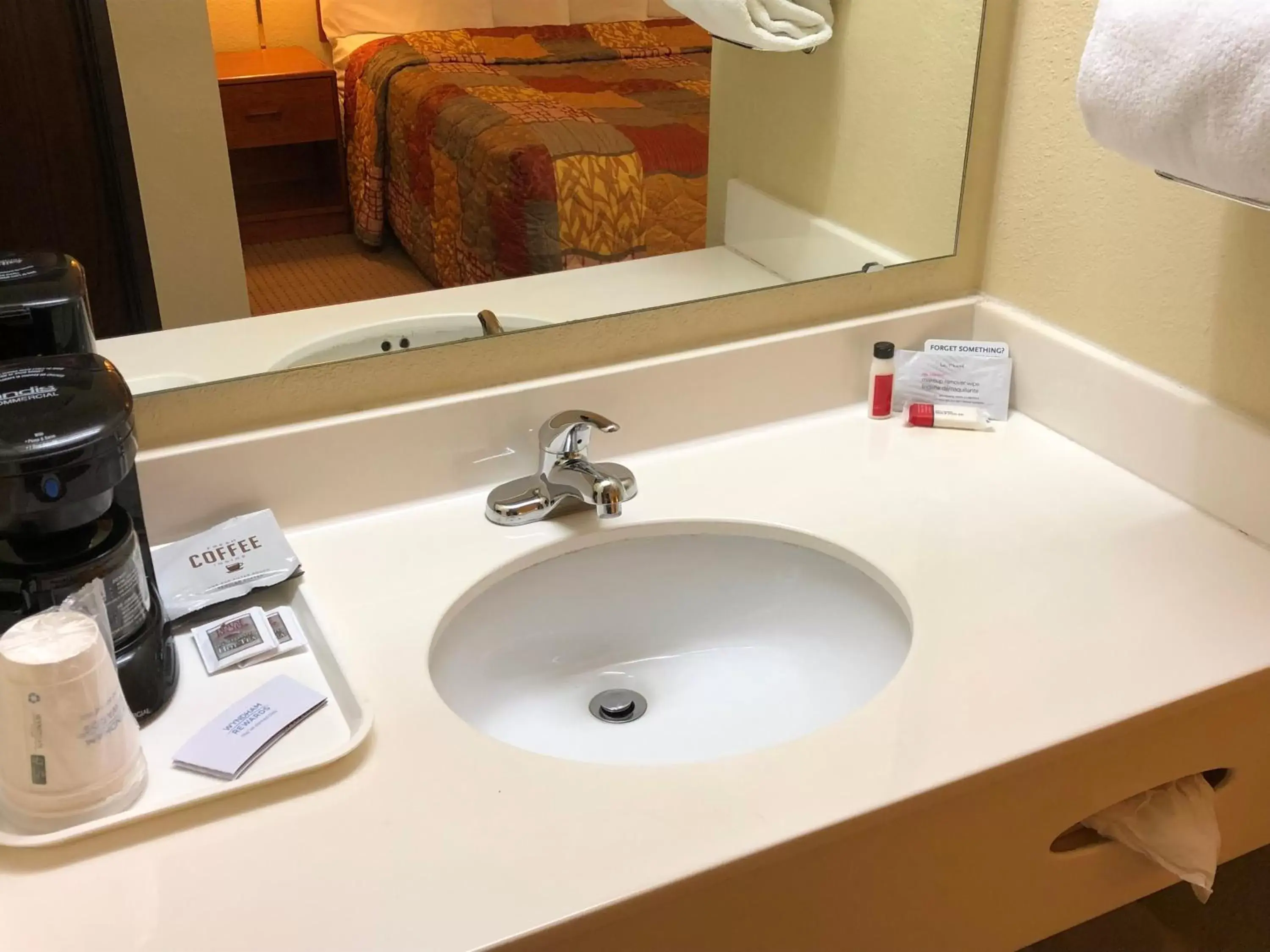 Bathroom in Days Inn by Wyndham Iron Mountain