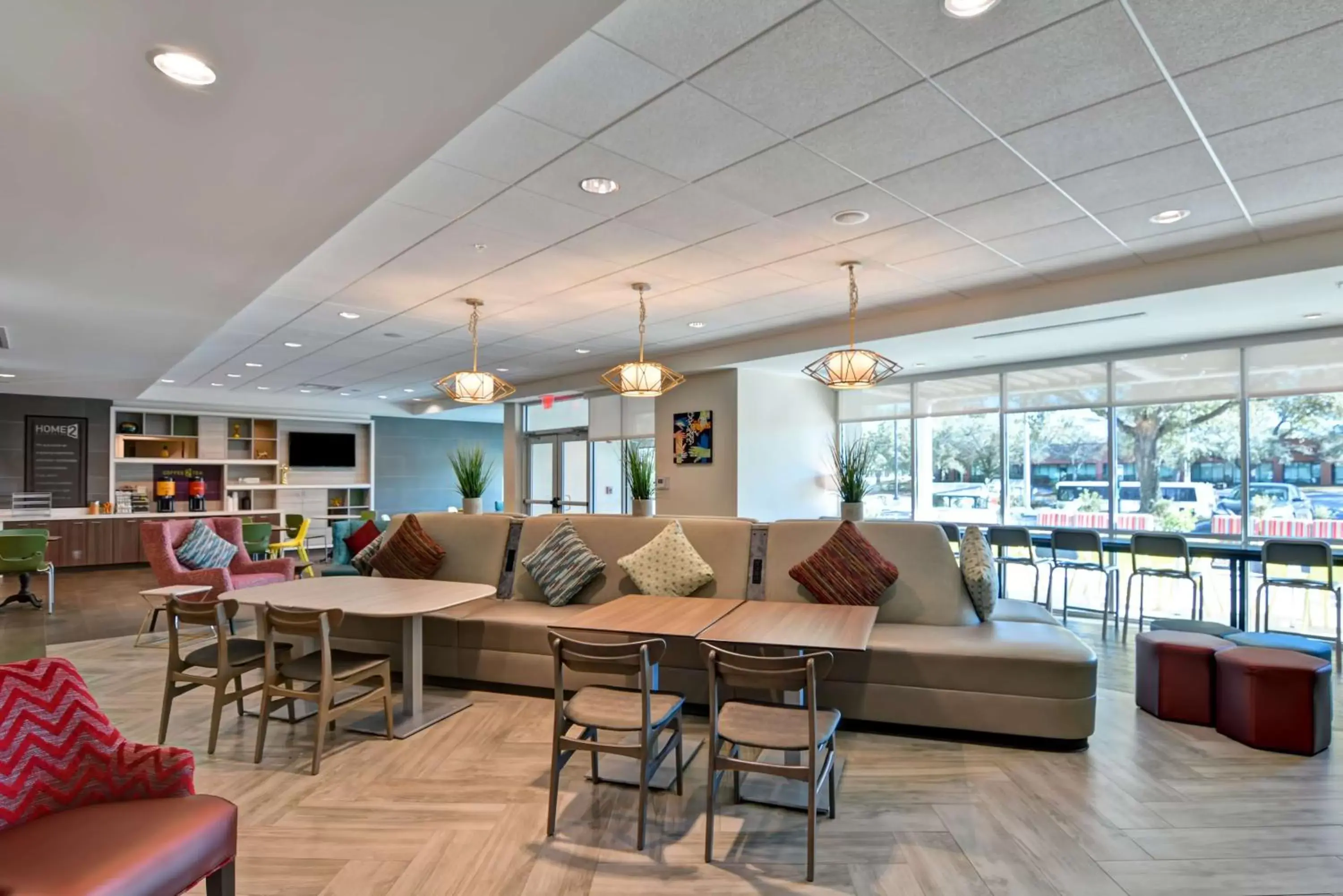 Lobby or reception in Home2 Suites By Hilton Tampa USF Near Busch Gardens