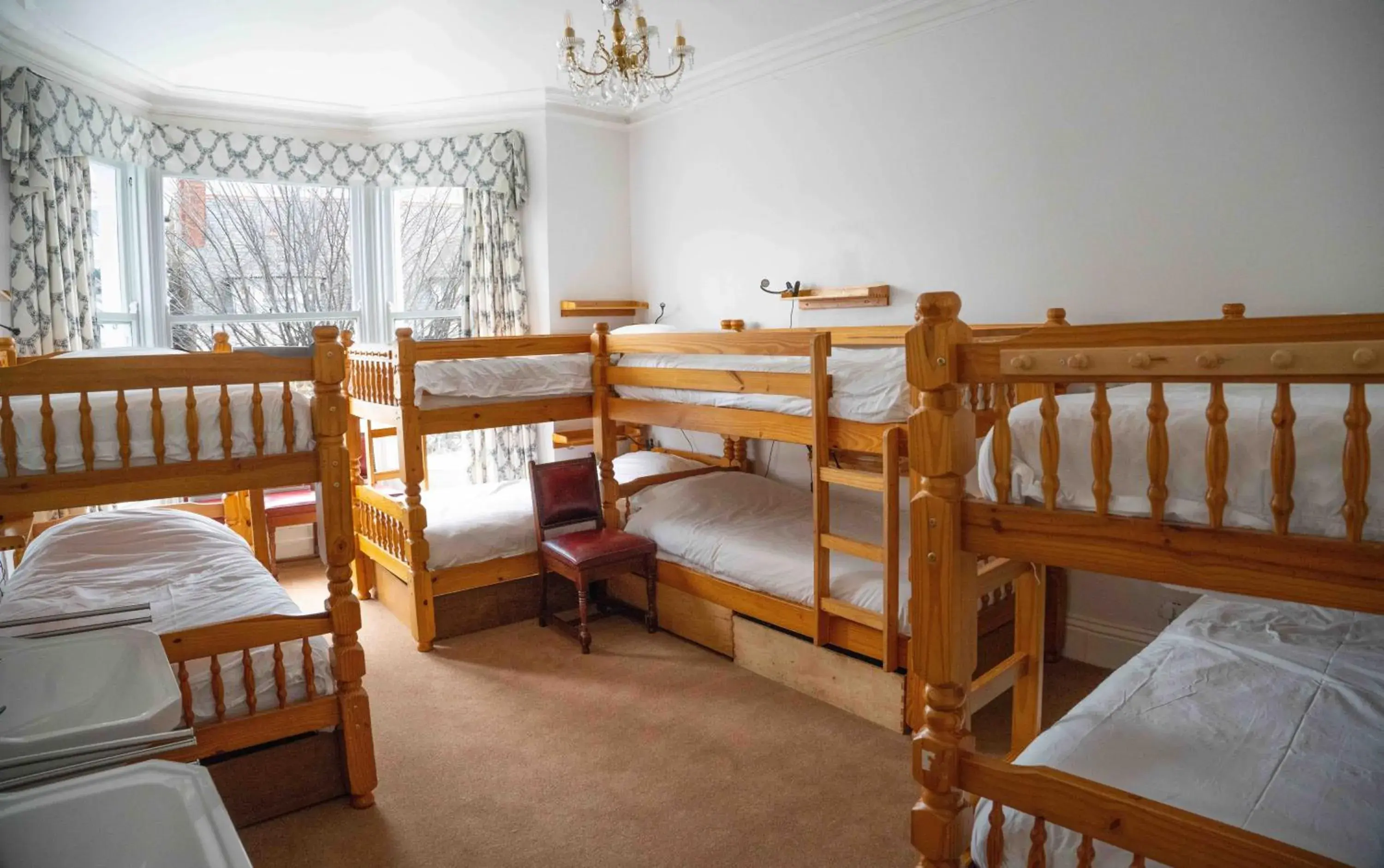 Bedroom, Bunk Bed in Llandudno Hostel