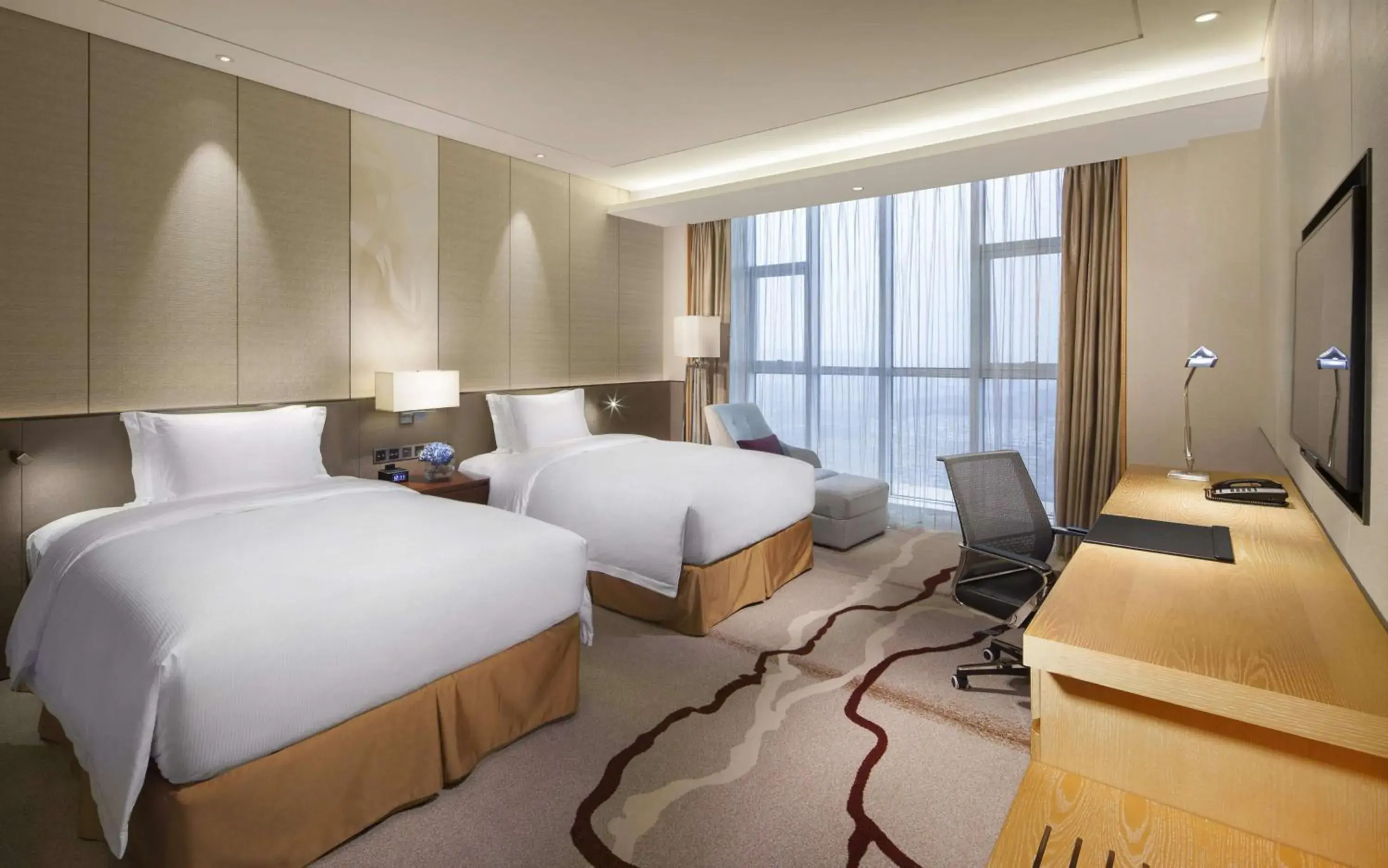 Bedroom in DoubleTree by Hilton Hotel Qingdao-Jimo Ancient City