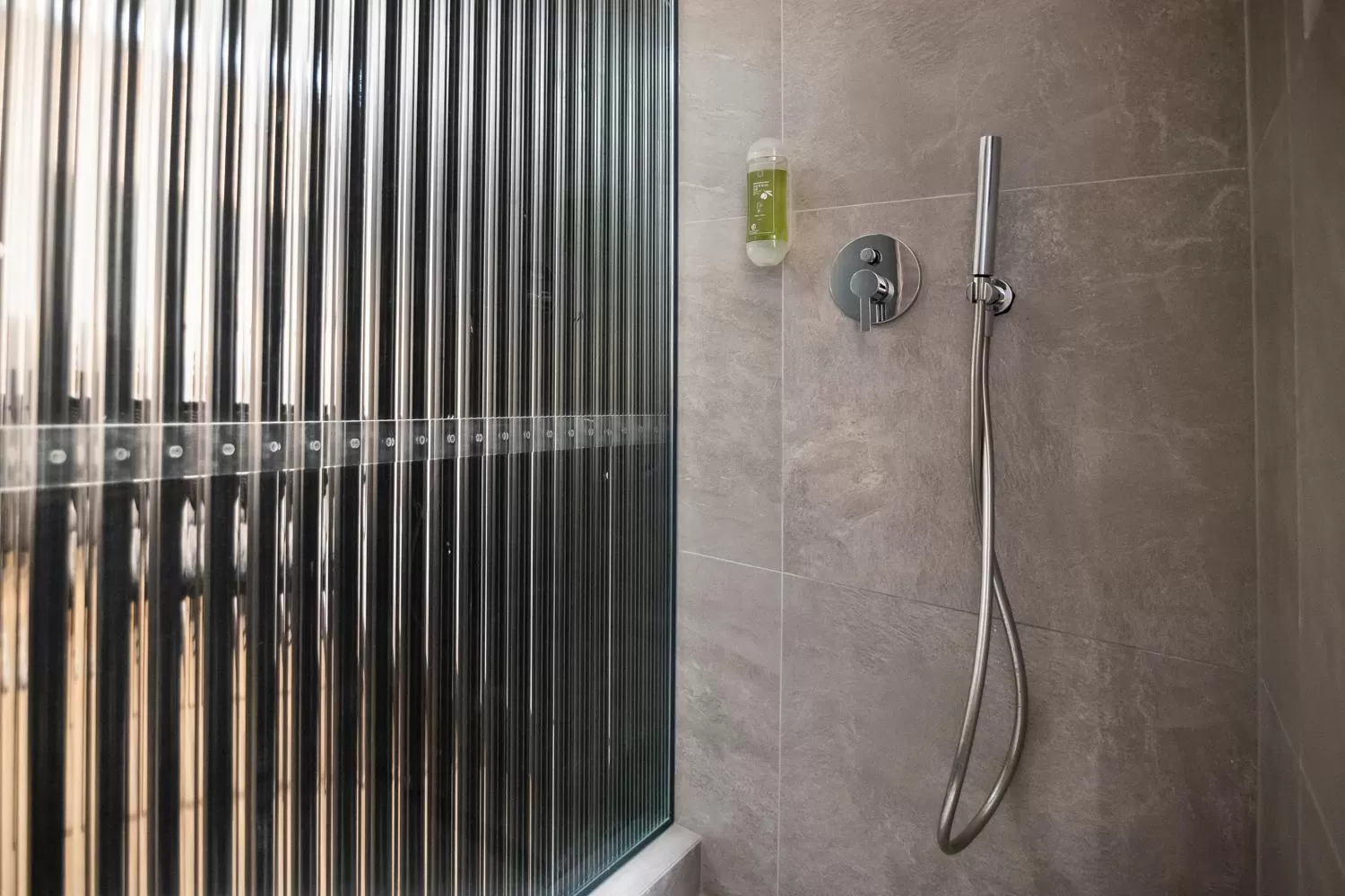 Shower in Doma Zagreb Aparthotel
