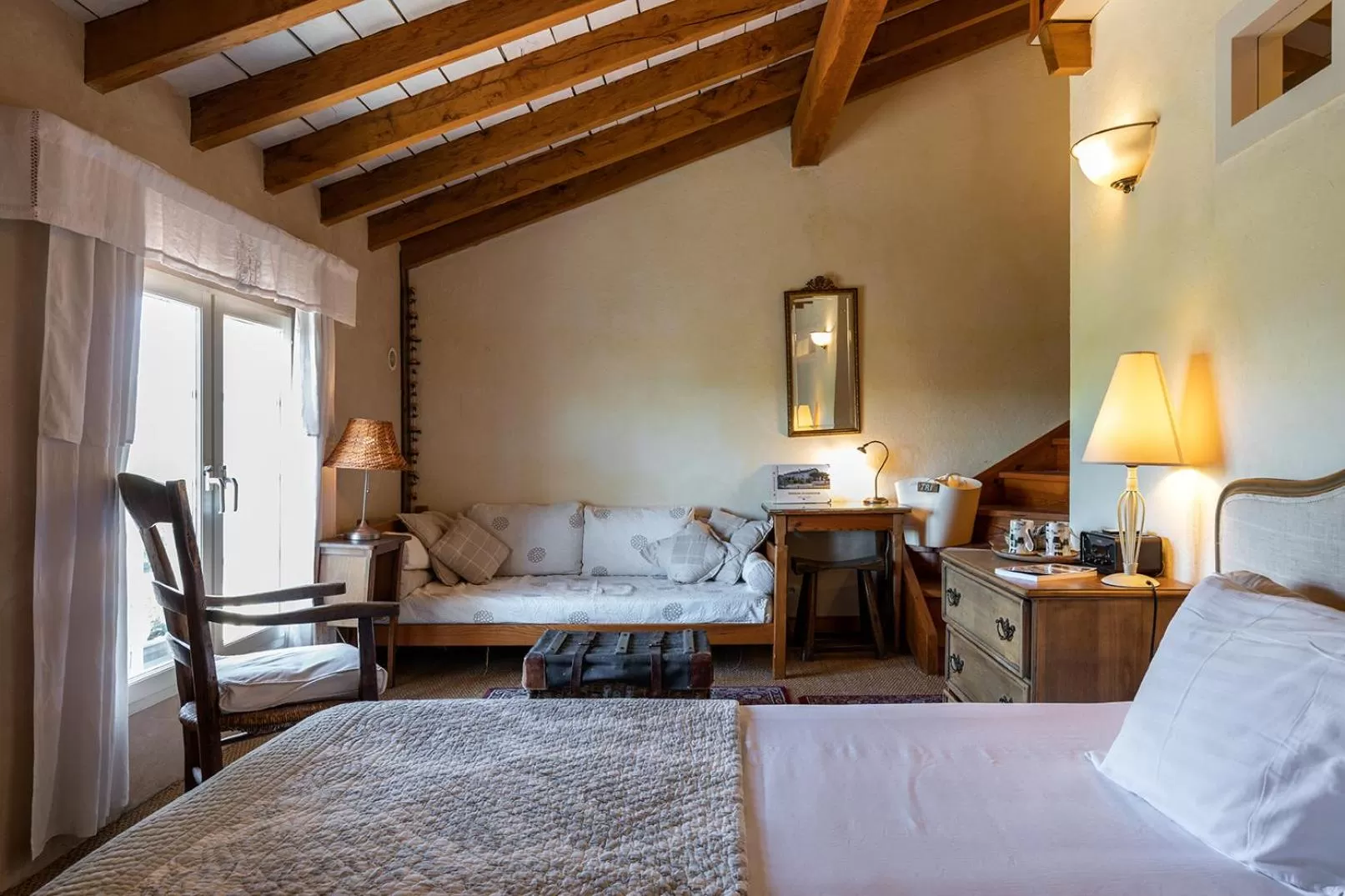 Bedroom, Bed in Domaine de Bassilour