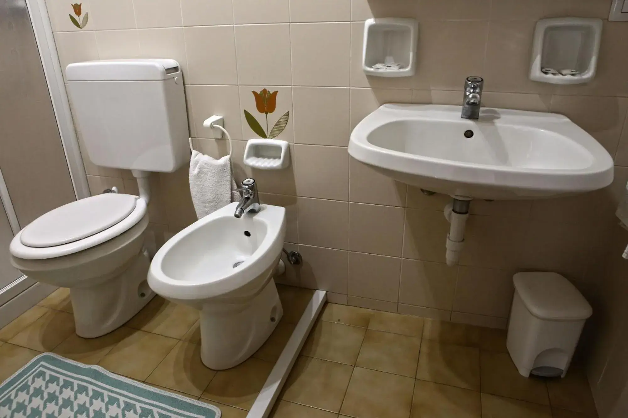 Toilet, Bathroom in Albergo Gusmeroli