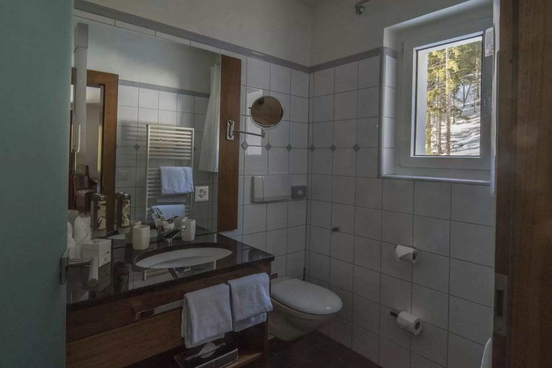 Bathroom in Waldhotel & SPA Davos - for body & soul