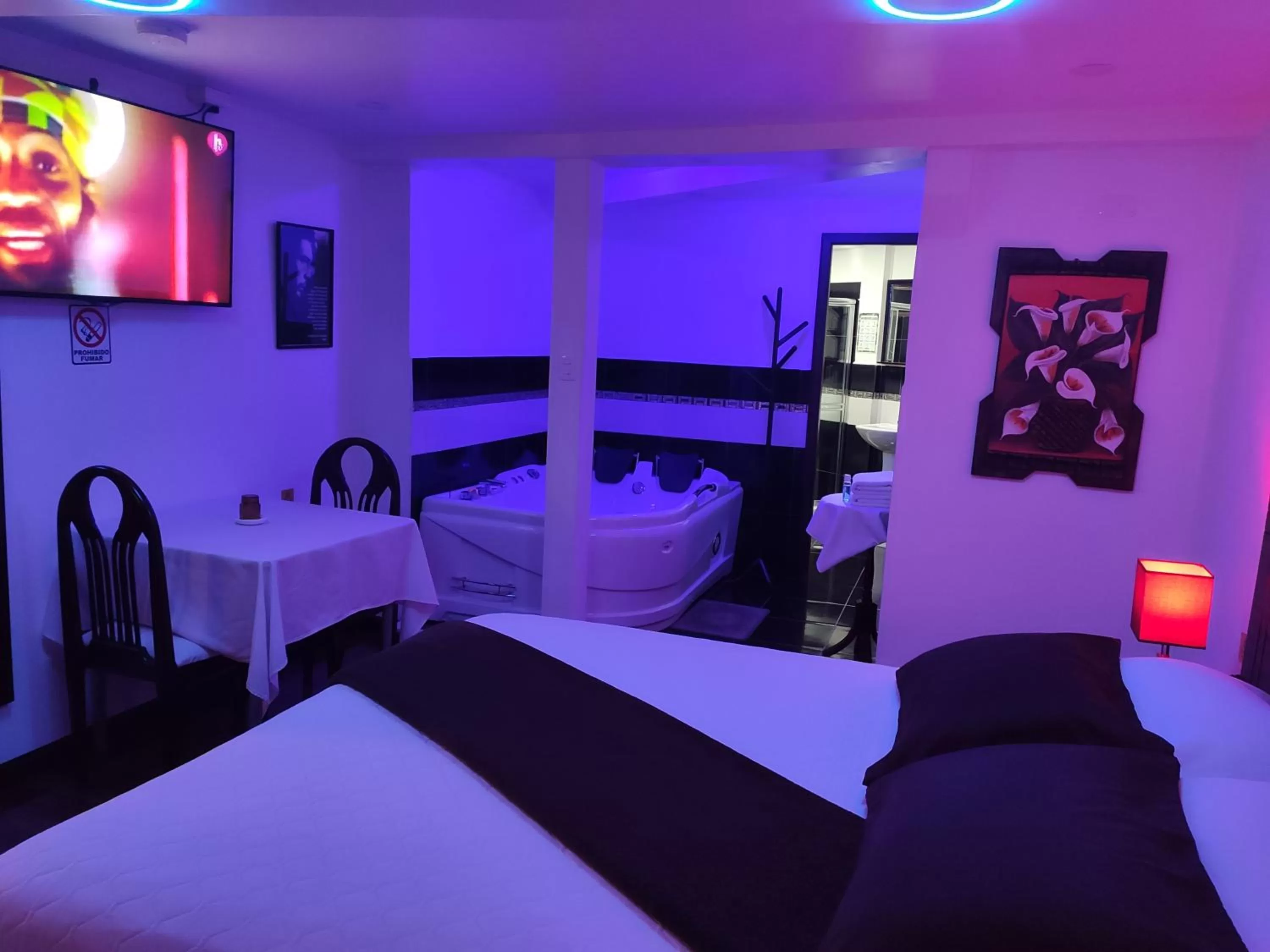 Bed in Hotel el Che No apto para corruptos