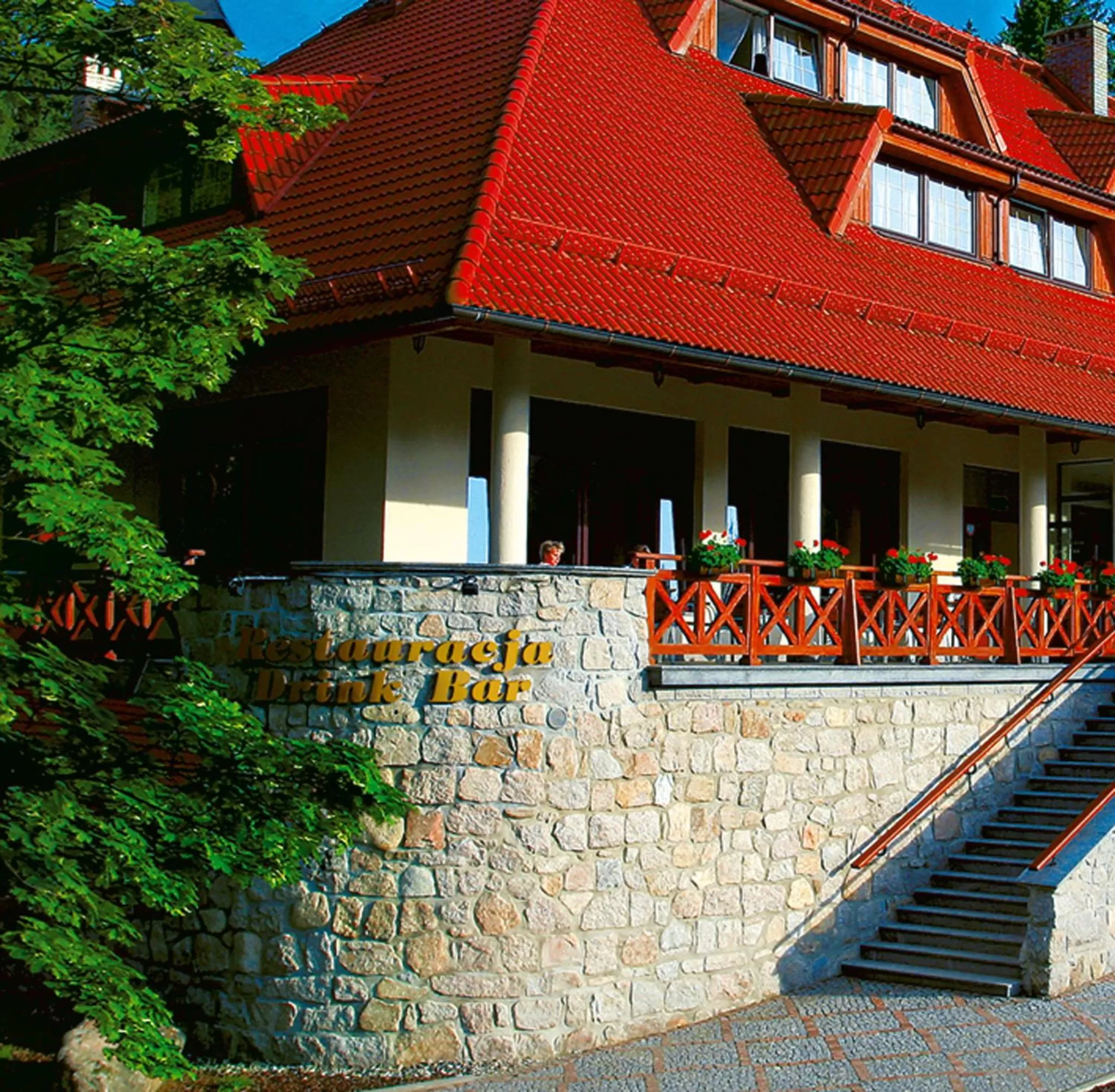 Patio in Hotel Relaks Wellness & SPA