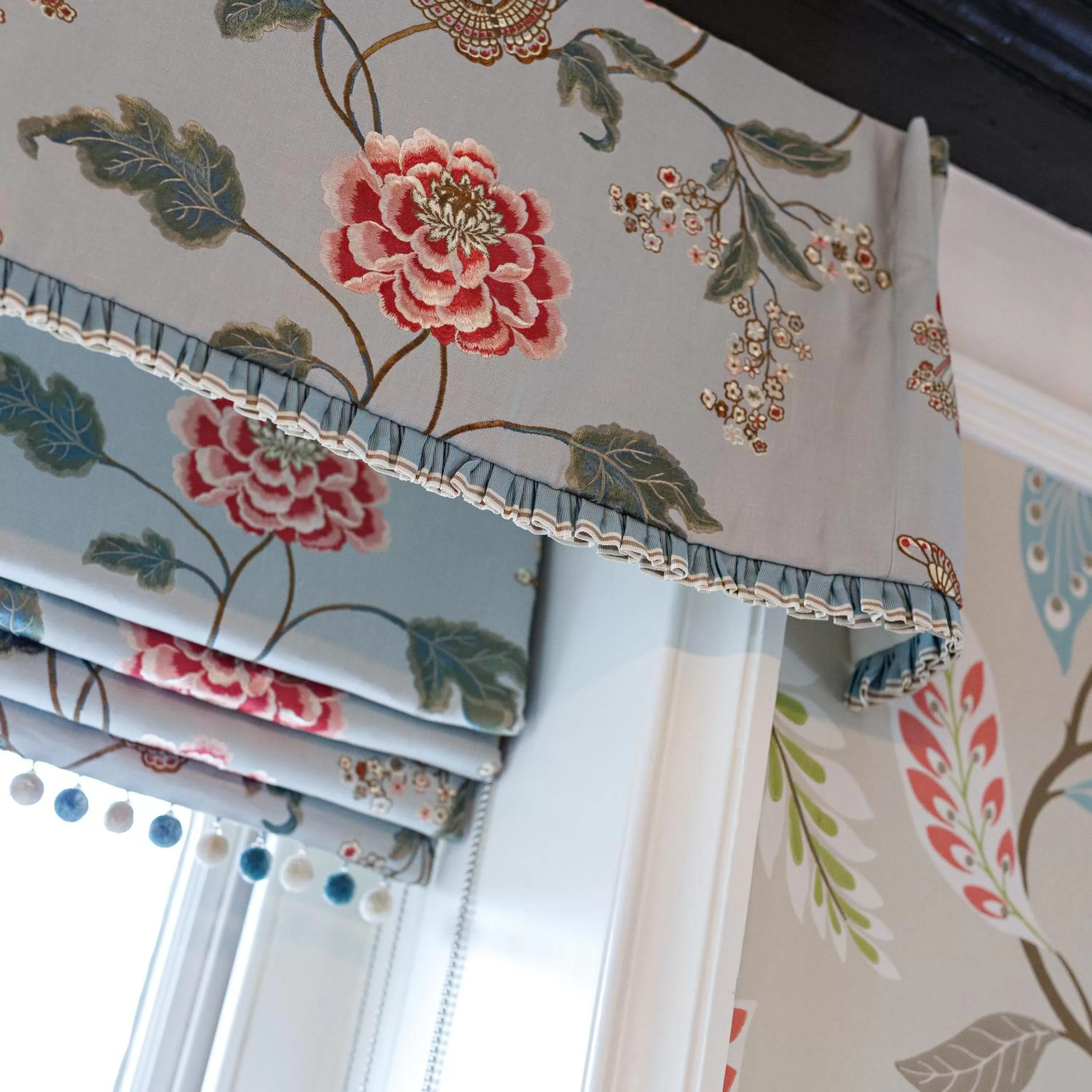 Decorative detail in The Assembly House in central Norwich