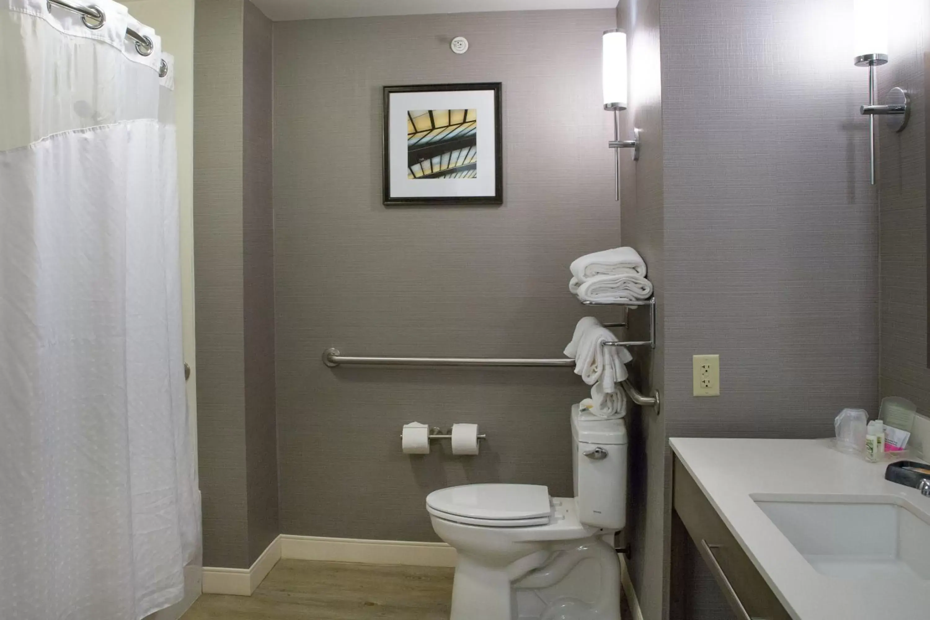 Bathroom in Holiday Inn Hotel & Suites Bloomington Airport, an IHG Hotel