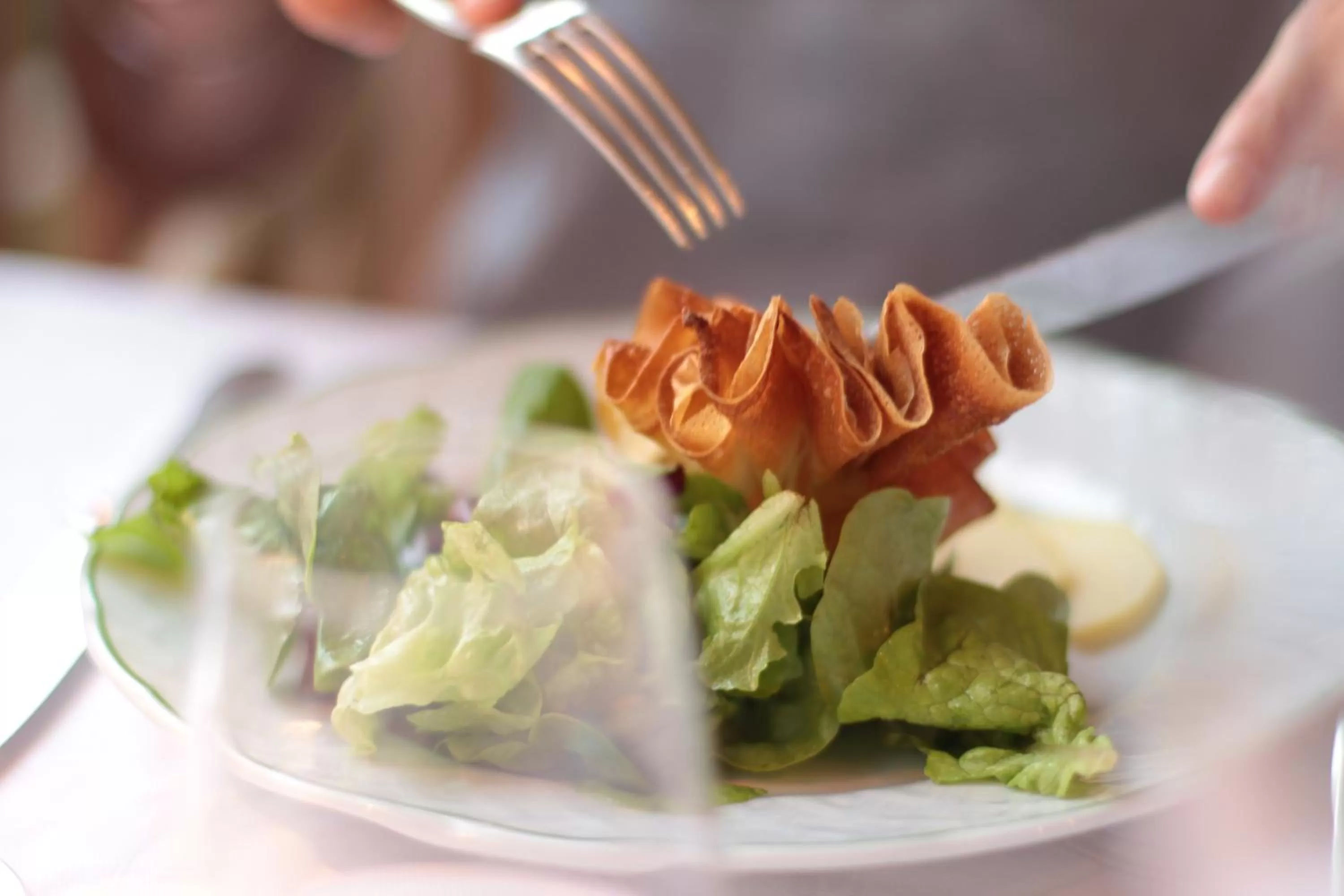 Food in Château de la Râpée Hôtel restaurant