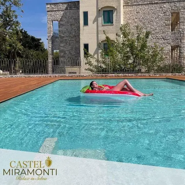 Swimming Pool in Hotel Castel Miramonti