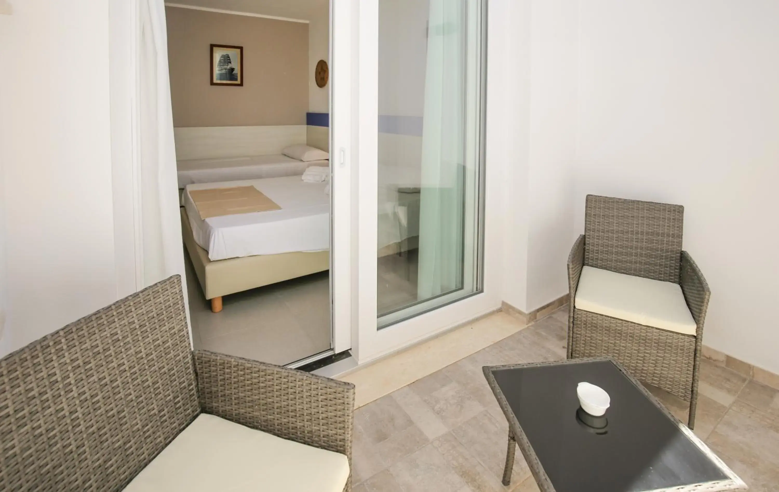 Bedroom, Seating Area in The Square Castelsardo