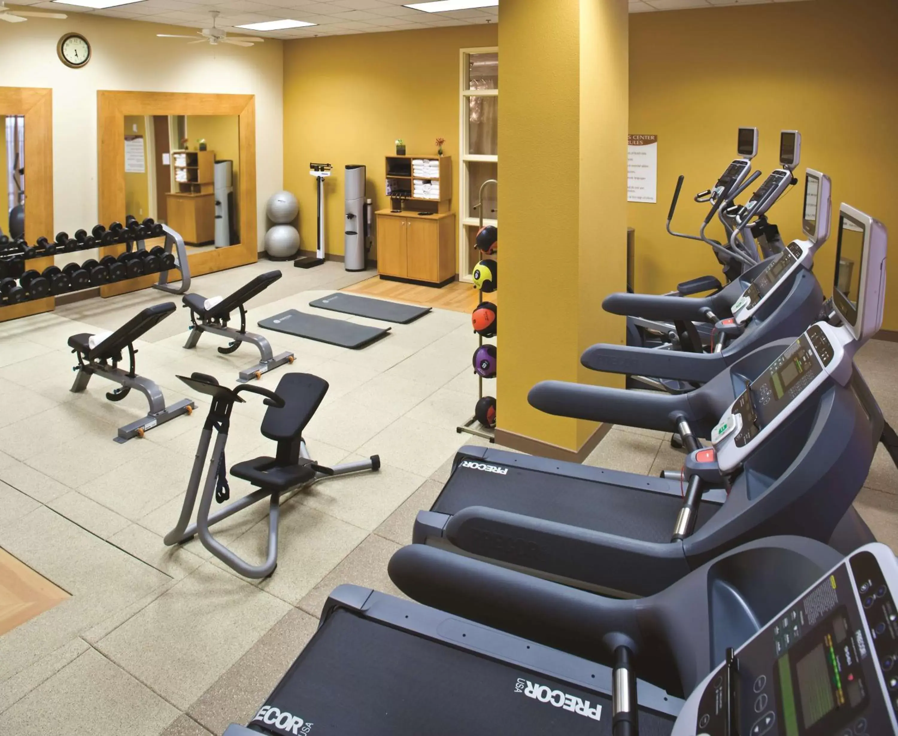 Fitness centre/facilities, Fitness Center/Facilities in Embassy Suites Loveland Hotel, Spa & Conference Center