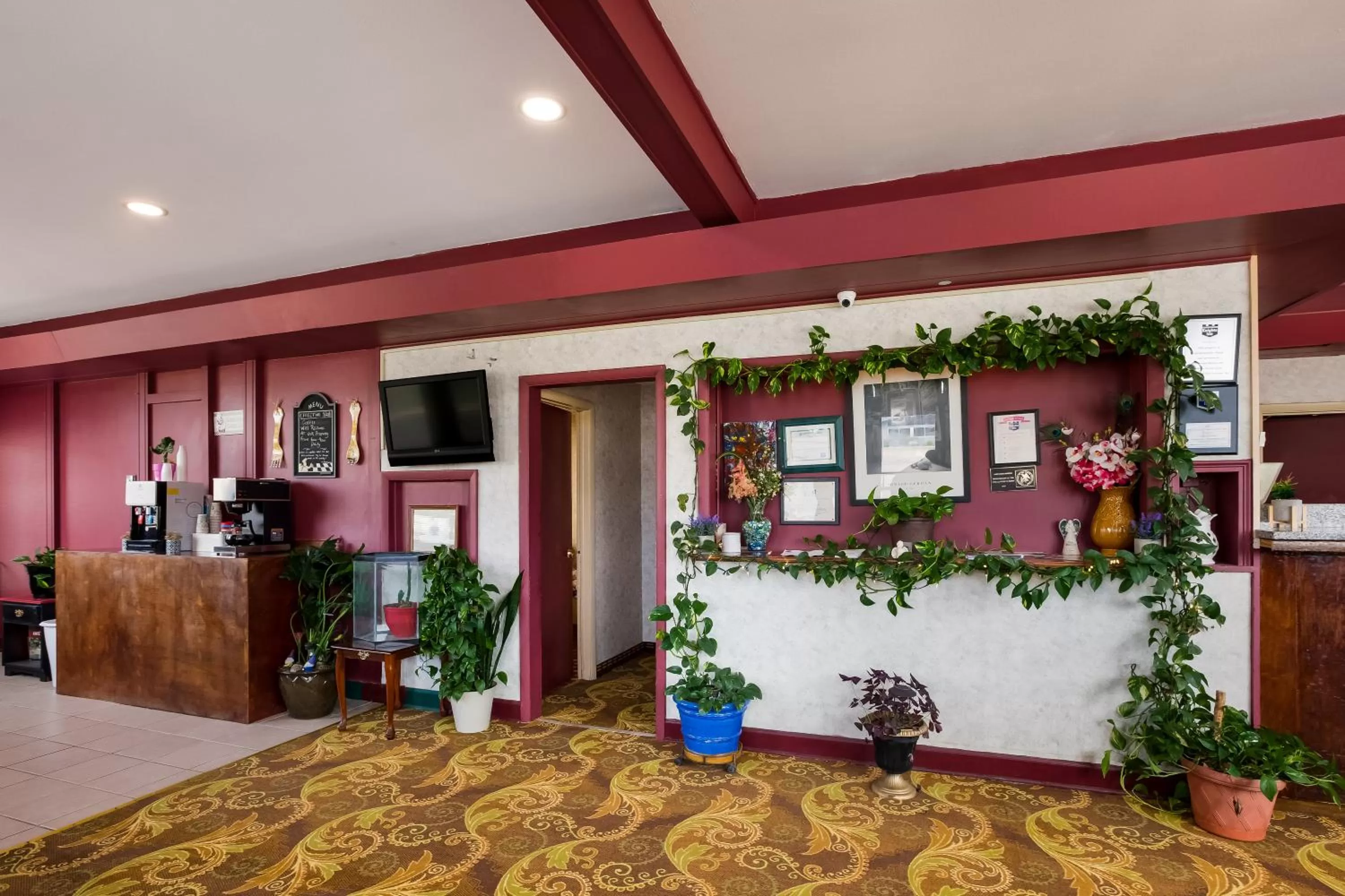 Lobby or reception in Knights Inn Fayetteville - Fort Bragg