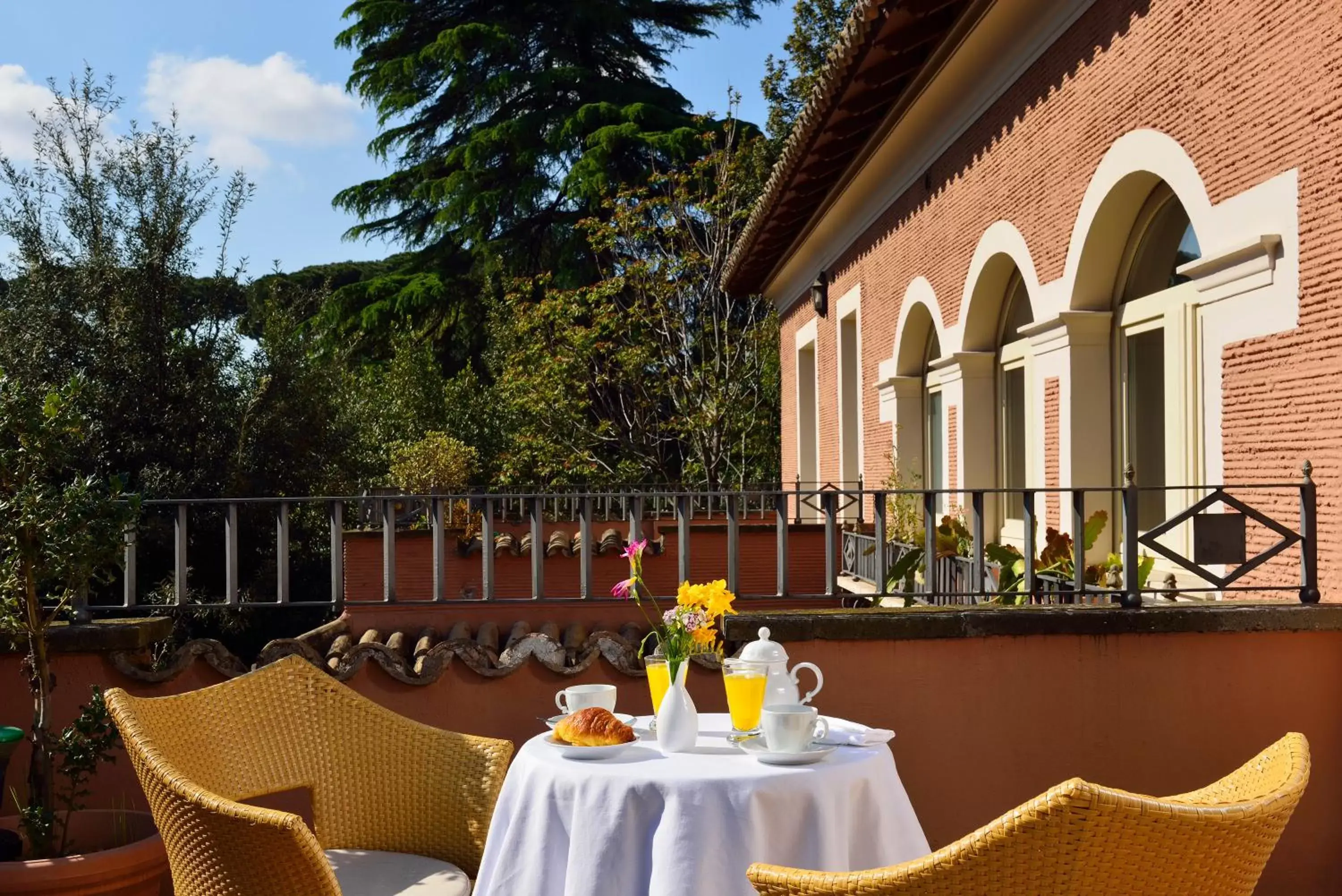 Balcony/Terrace in Hotel Principe Torlonia