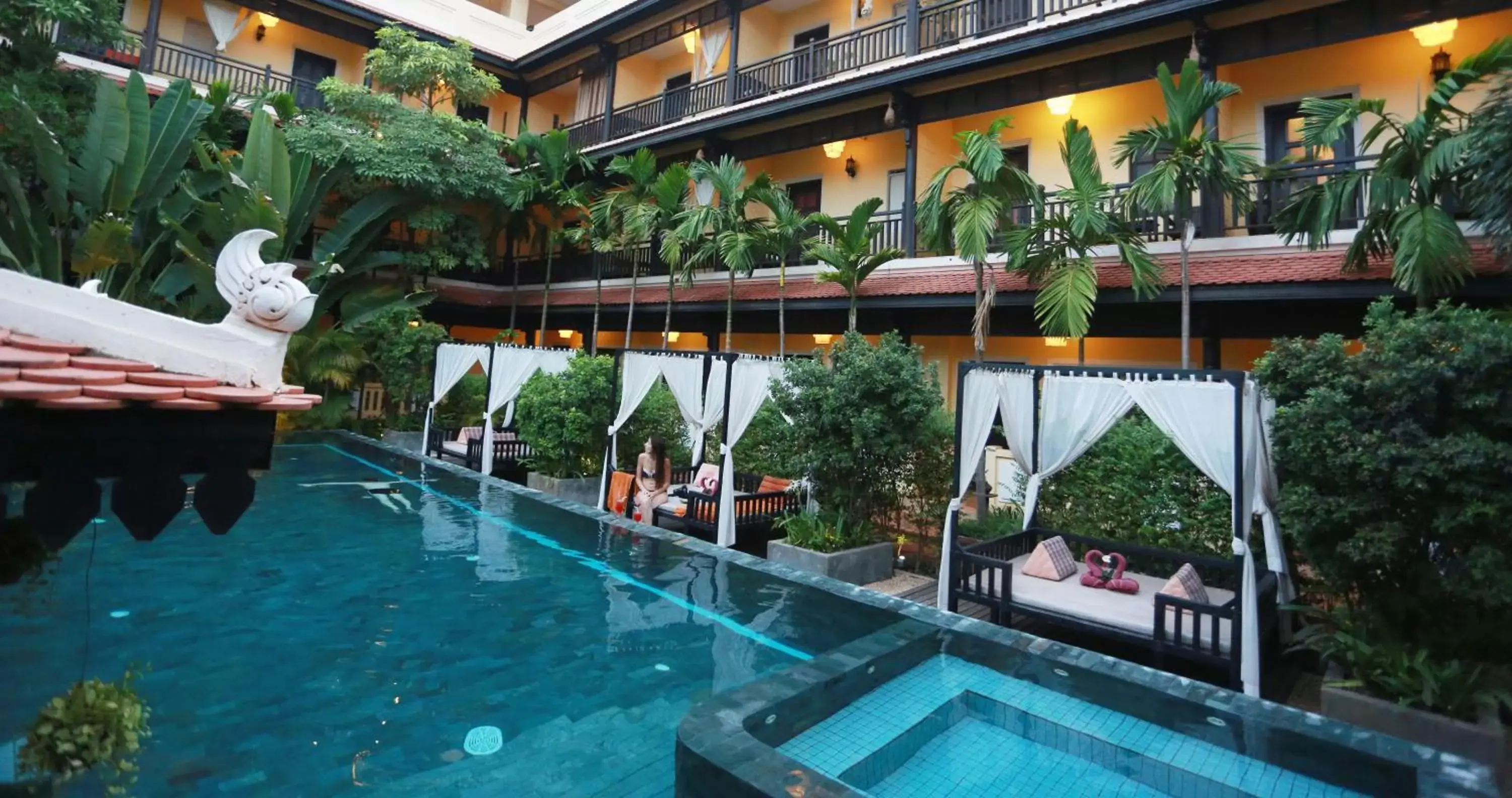 Swimming Pool in Residence Indochine D'angkor