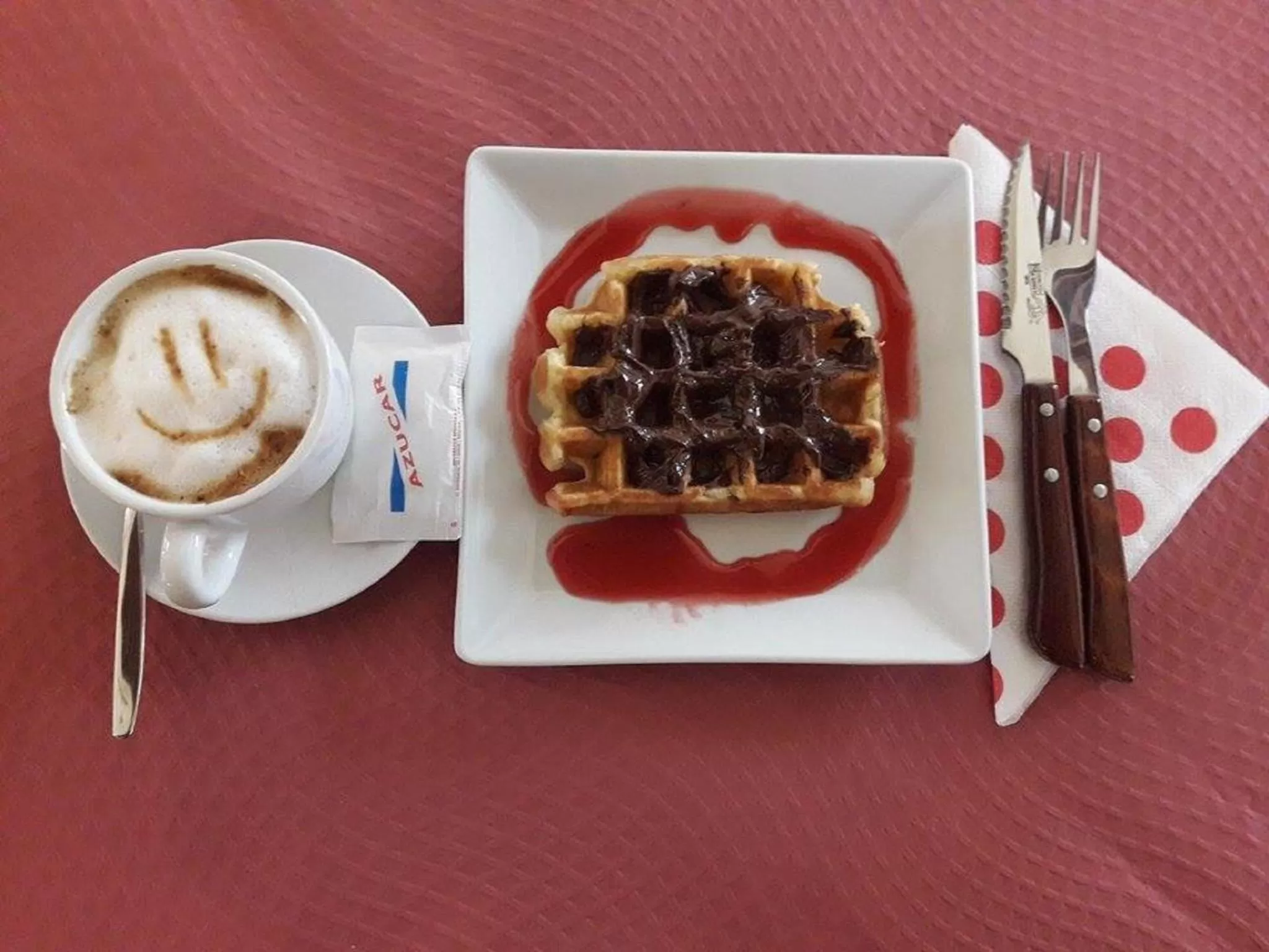 Breakfast in Hotel Plateros