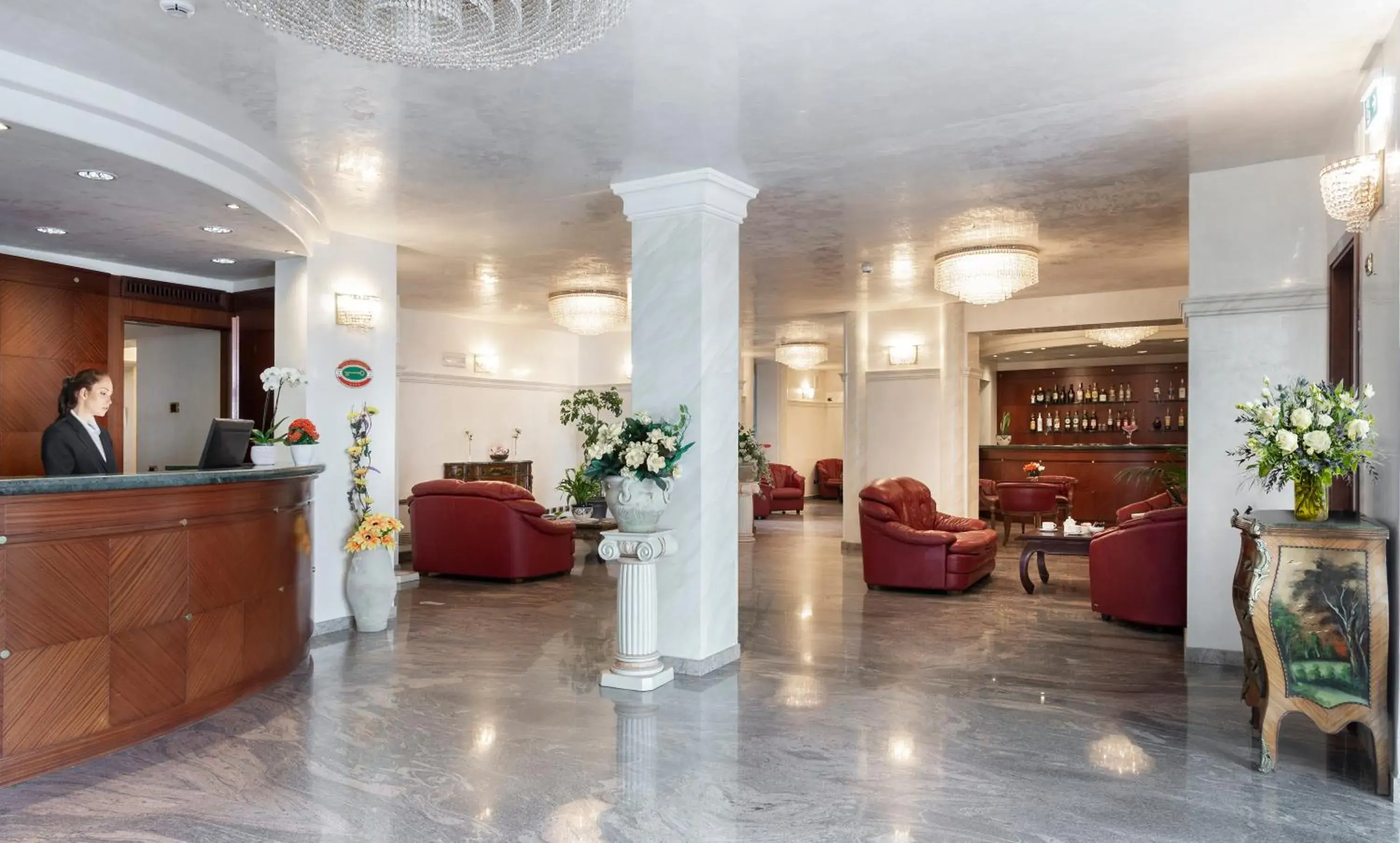 Lobby or reception, Lobby/Reception in Hotel Gallia Palace