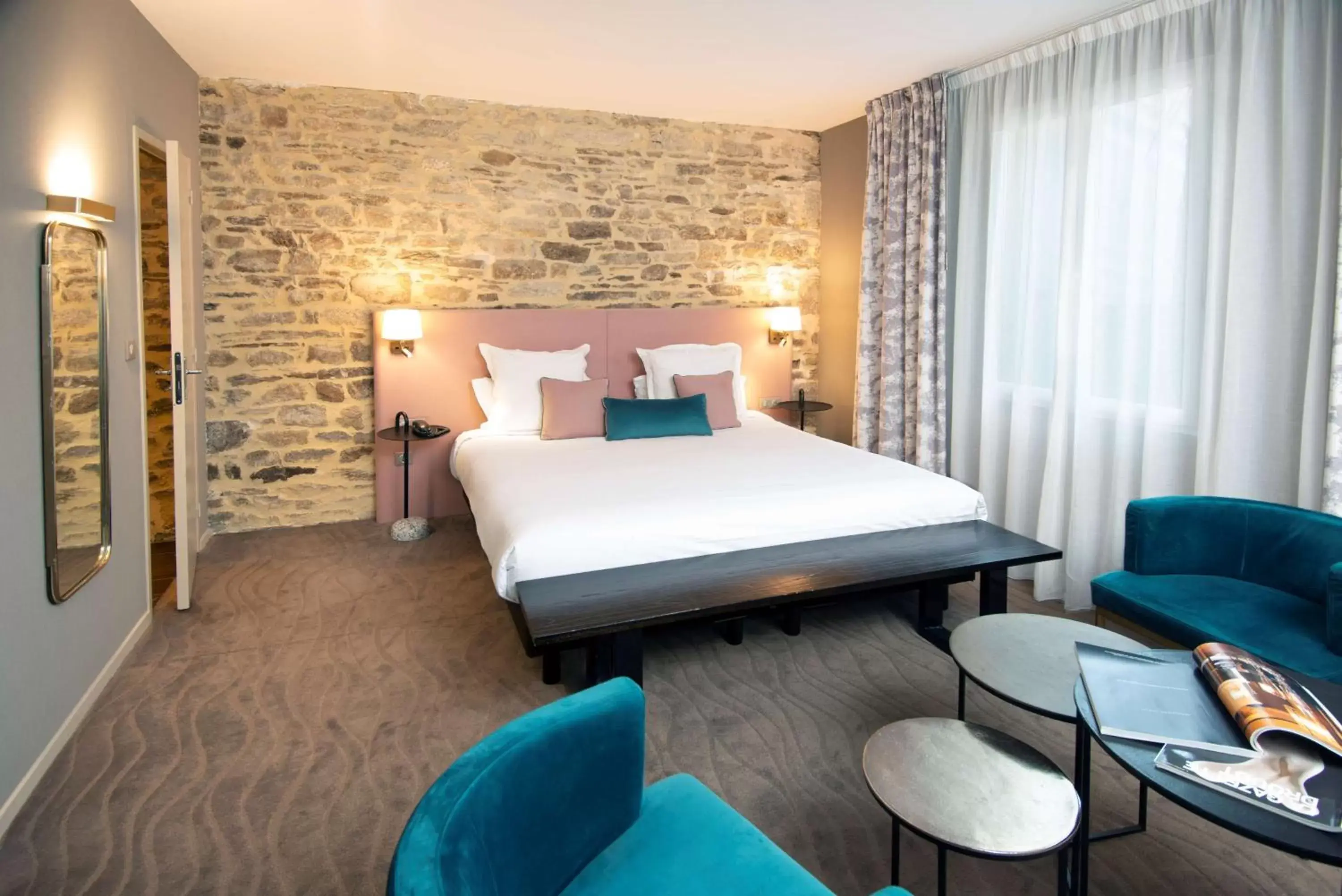 Bedroom, Bed in Best Western Plus Hotel Kregenn