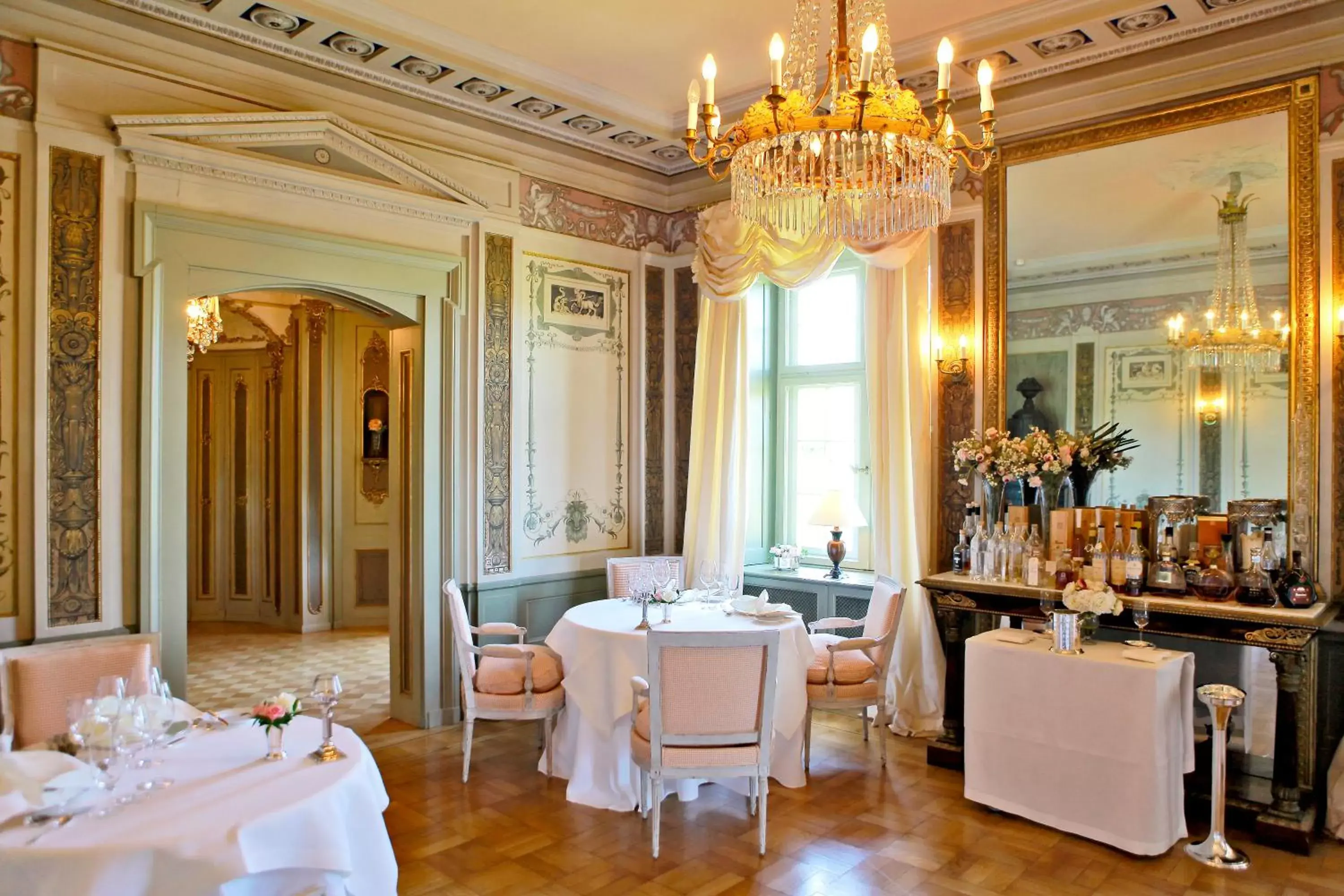 Dining area in Schlosshotel Münchhausen