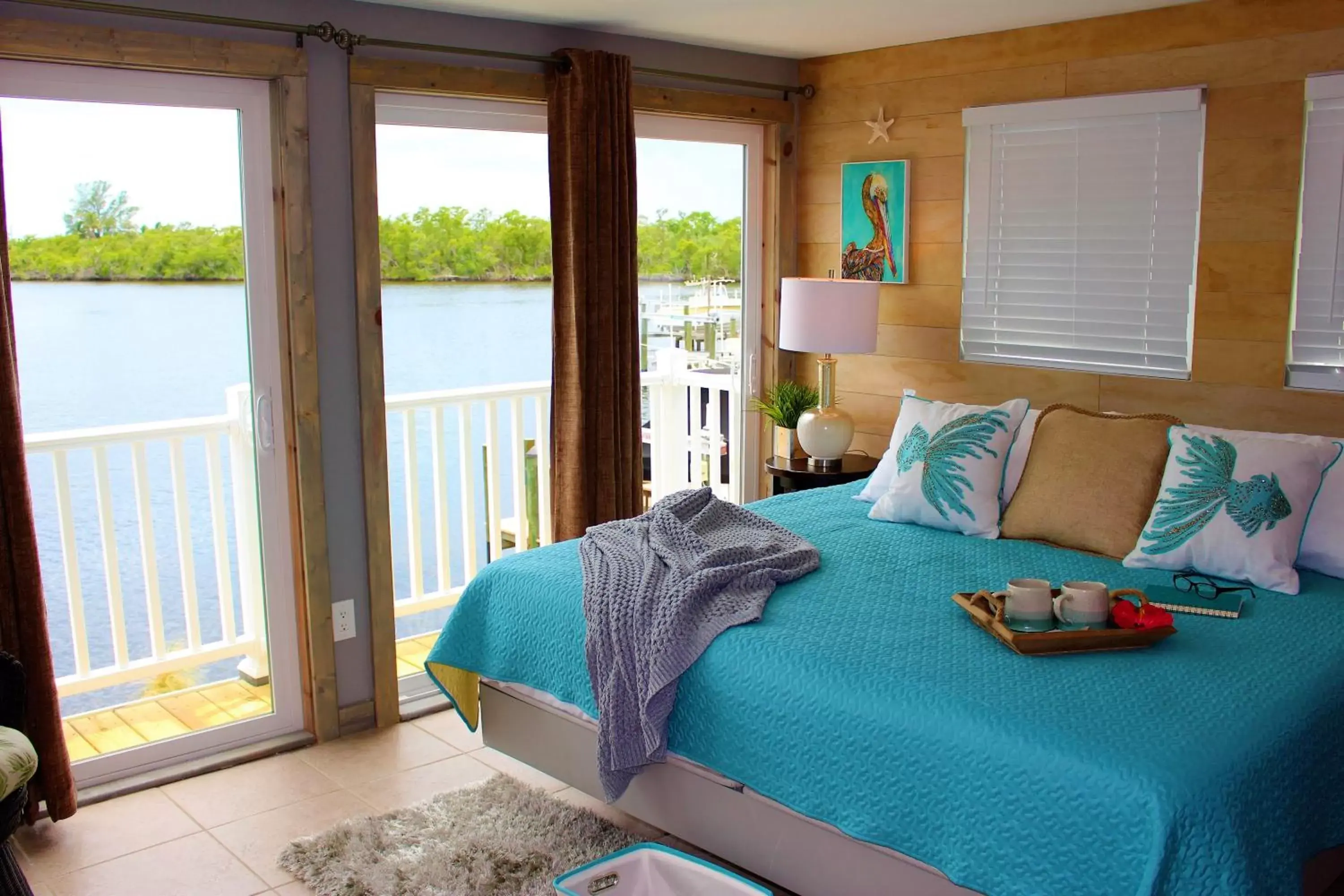 Bed in Latitude 26 Waterfront Boutique Resort - Bonita Springs