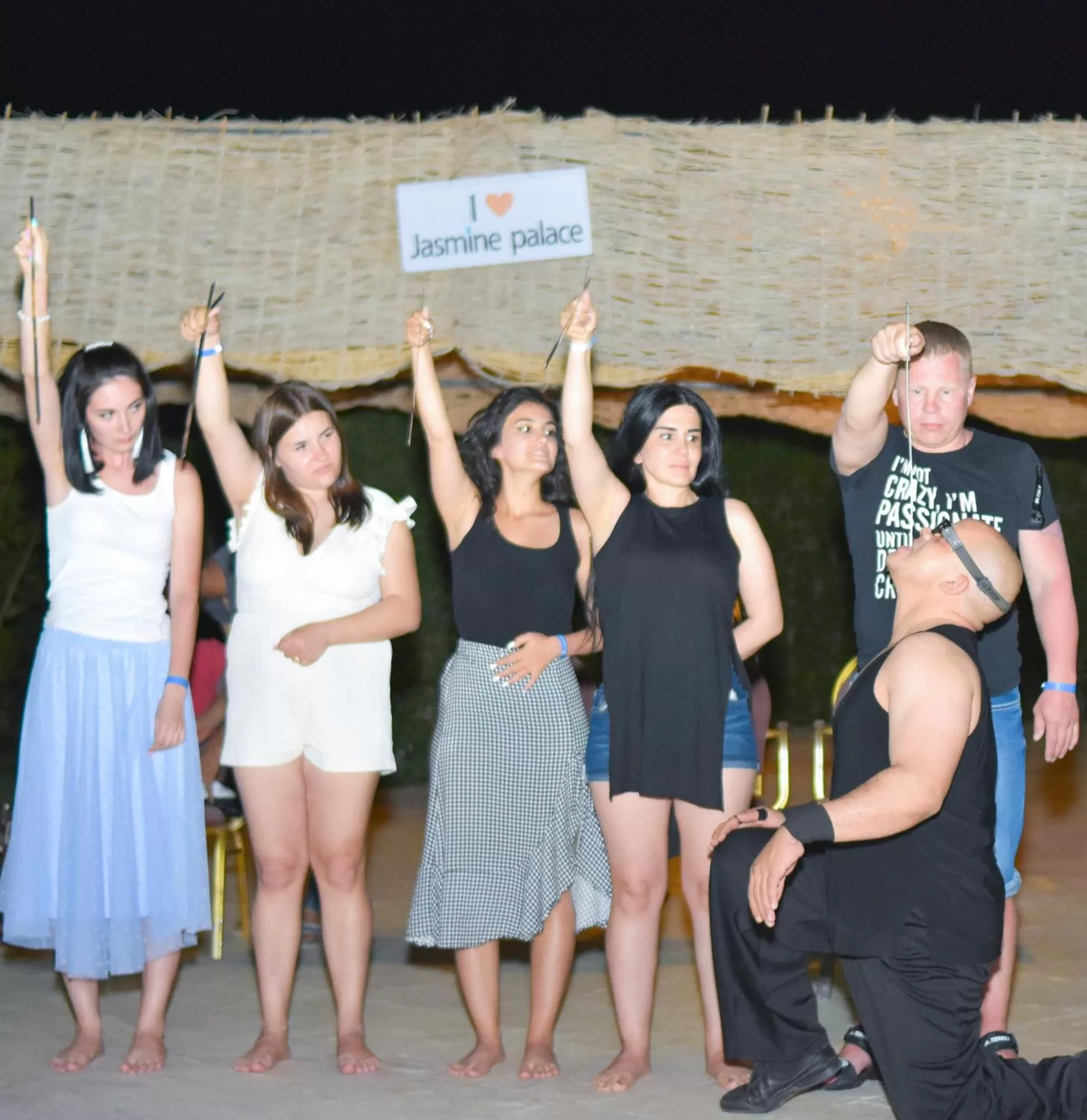 Evening entertainment in Jasmine Palace Resort