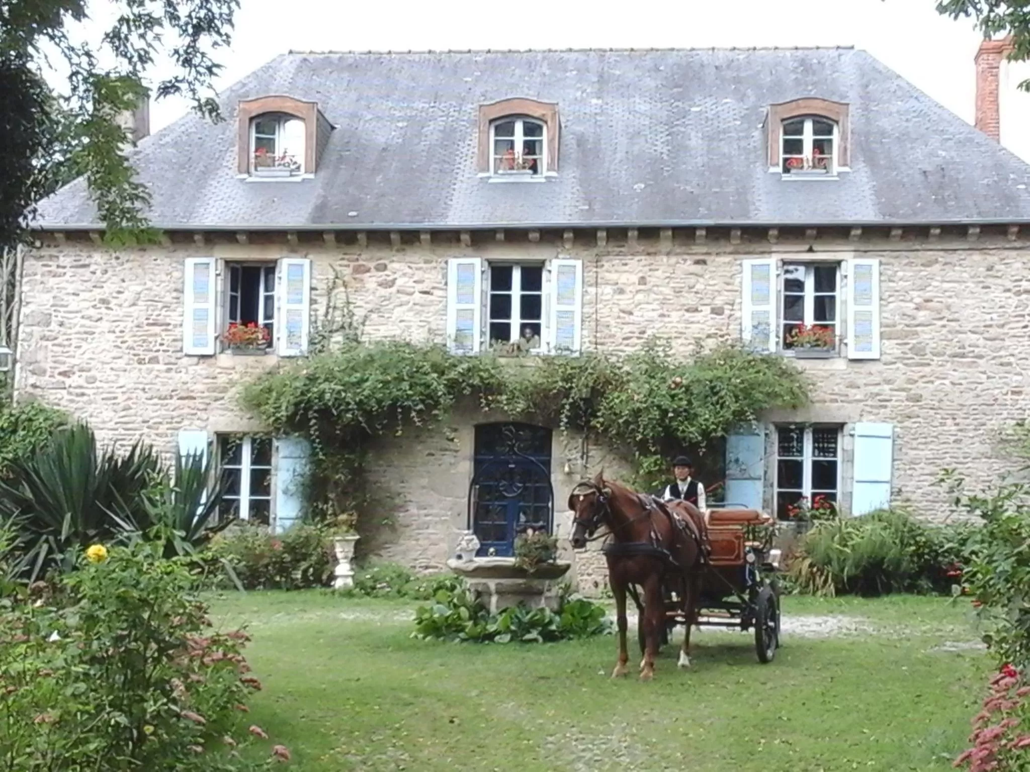 Facade/entrance in Manoir de la Peignie